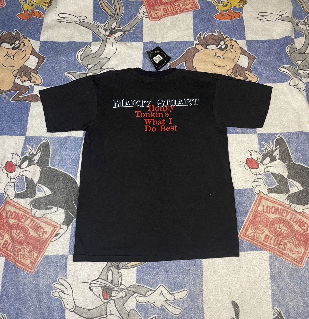 Band Tees Vintage Marty Stewart band tee Size US XL / EU 56 / 4 - 4 Thumbnail