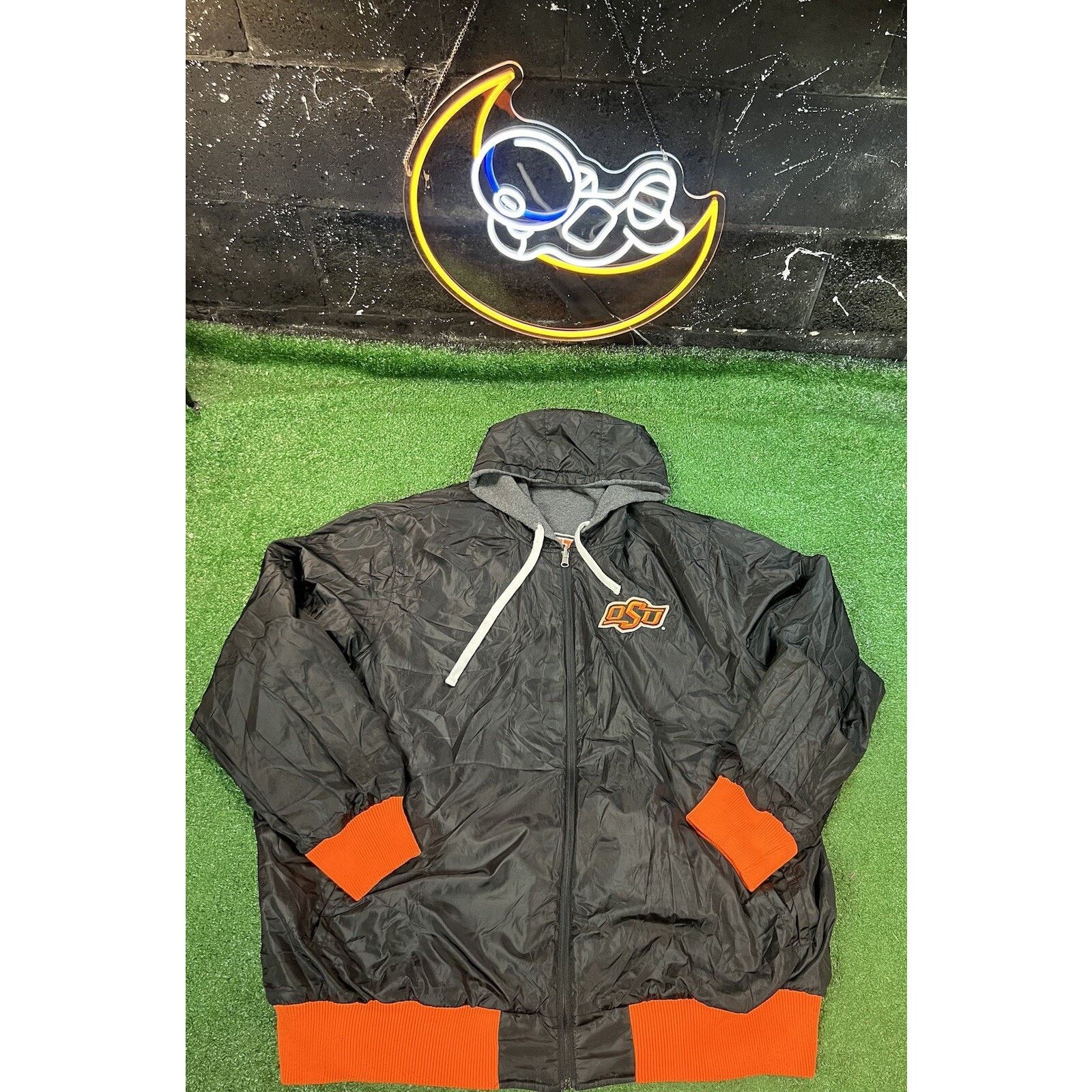 Other Oklahoma State University Reversible Heavy Jacket Mens XXL Size US XXL / EU 58 / 5 - 7 Thumbnail