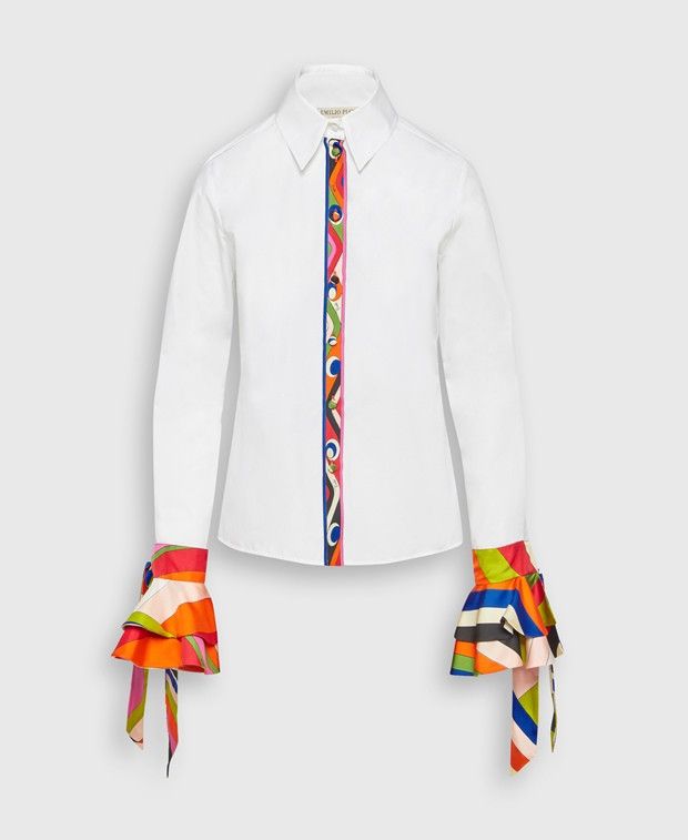 Emilio Pucci Elegant blouse Size XXS / US 00 / IT 34 - 1 Thumbnail