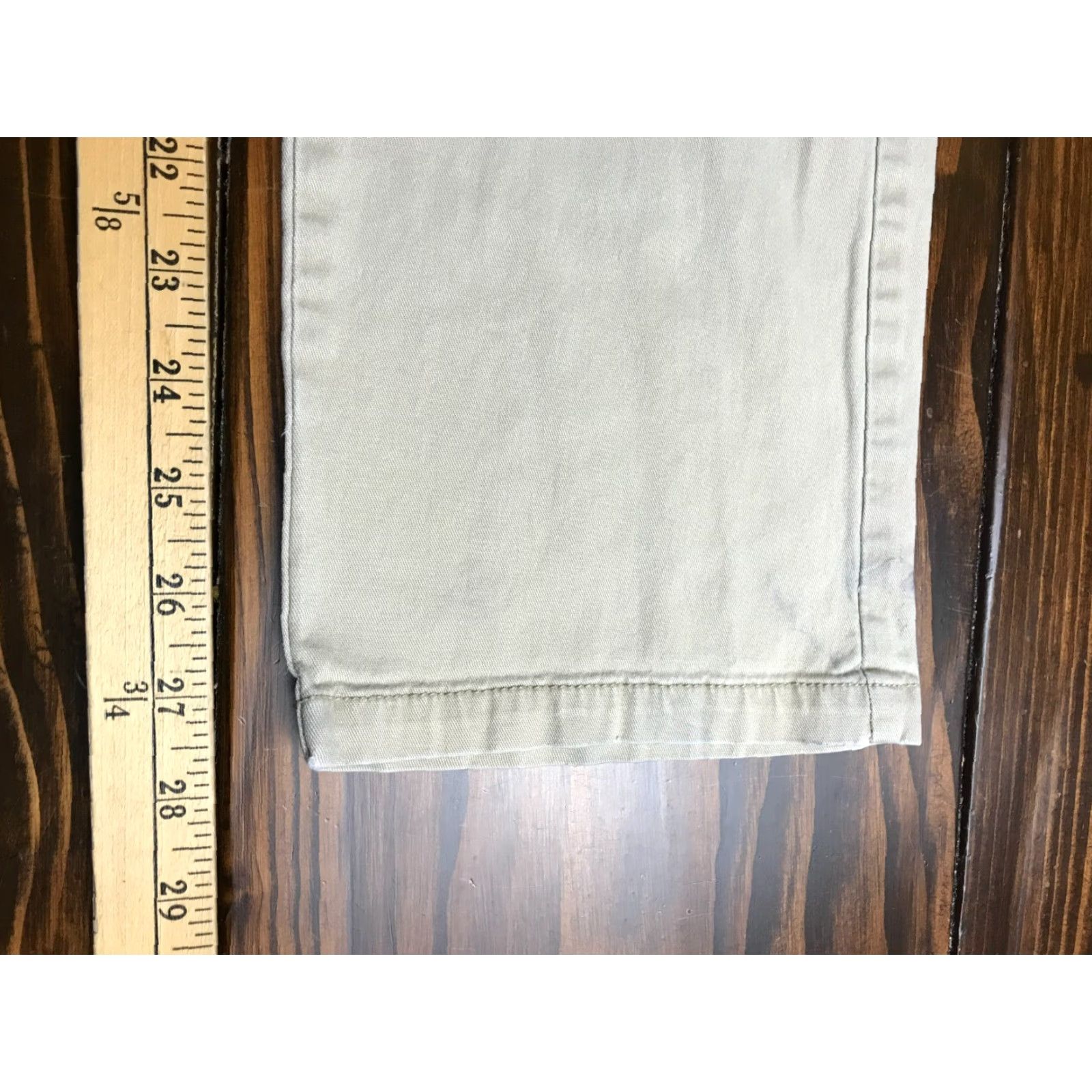 Old Navy Old Navy Pants Men's 30x30 Tan Straight Built in Flex Flat Front Chino Casual Travel Regular Size 30 Brown Inseam 30 in Mens Size US 30 / EU 46 - 6 Thumbnail