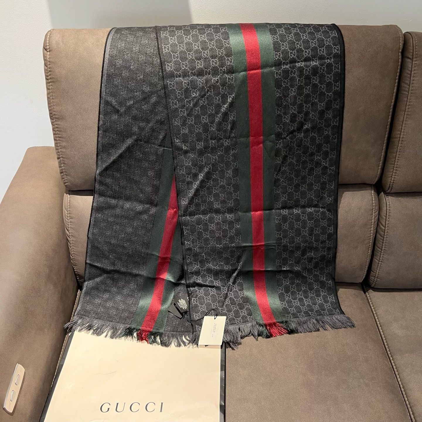 Gucci Gucci Striped Scarf one size Men Size ONE SIZE - 1 Thumbnail