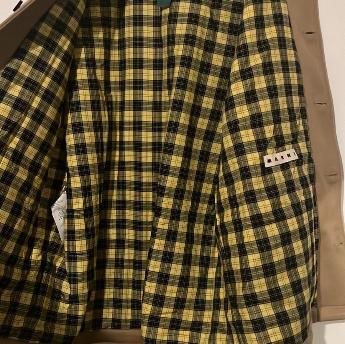 Marni Marni brushed wool coat 54it (XL-XXL) Size US XL / EU 56 / 4 - 9 Thumbnail