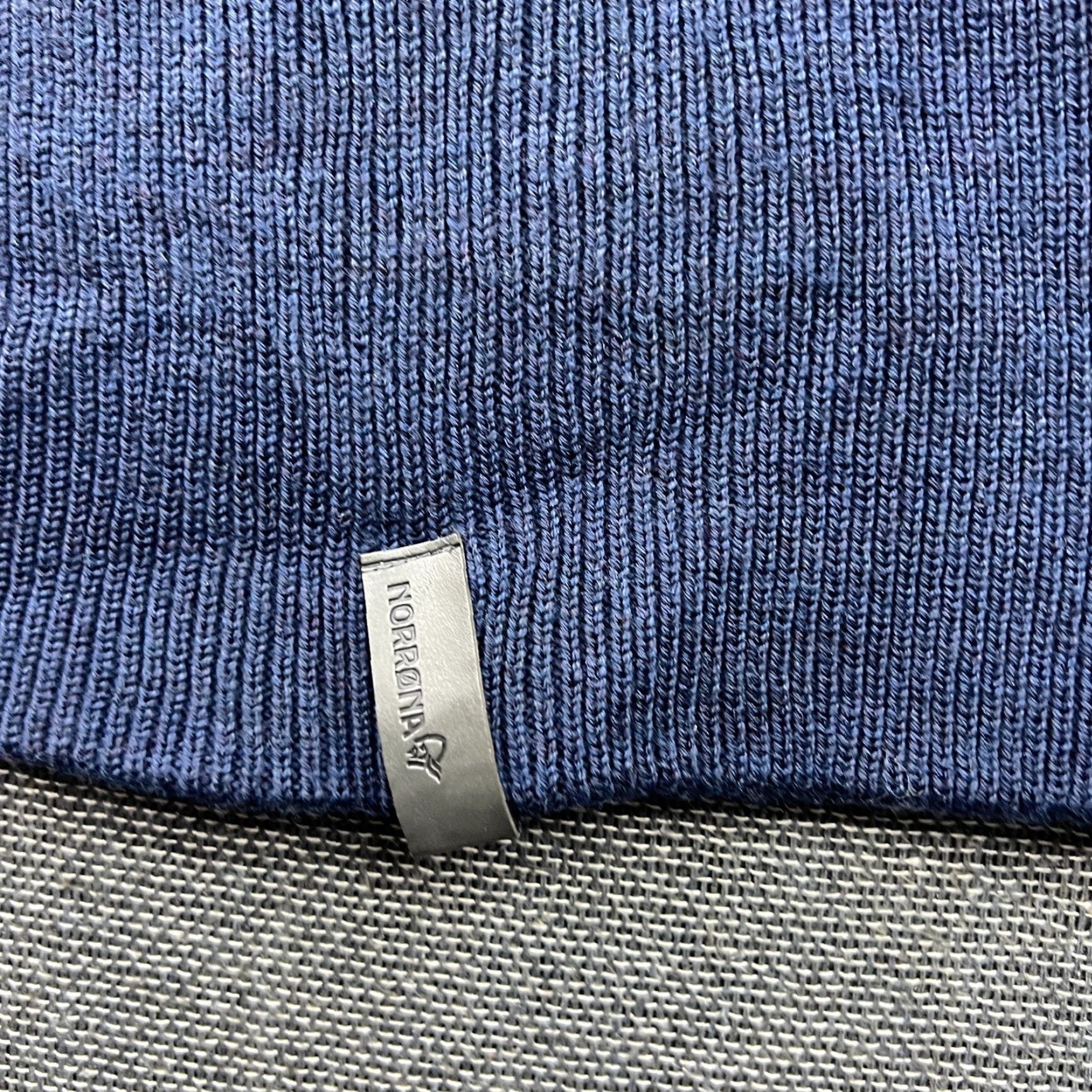 Vintage VINTAGE Norrona Beanie Hat One Size 100% Wool Blue Indigo Night Winter Adults Mens Womens Unisex Size ONE SIZE - 4 Thumbnail