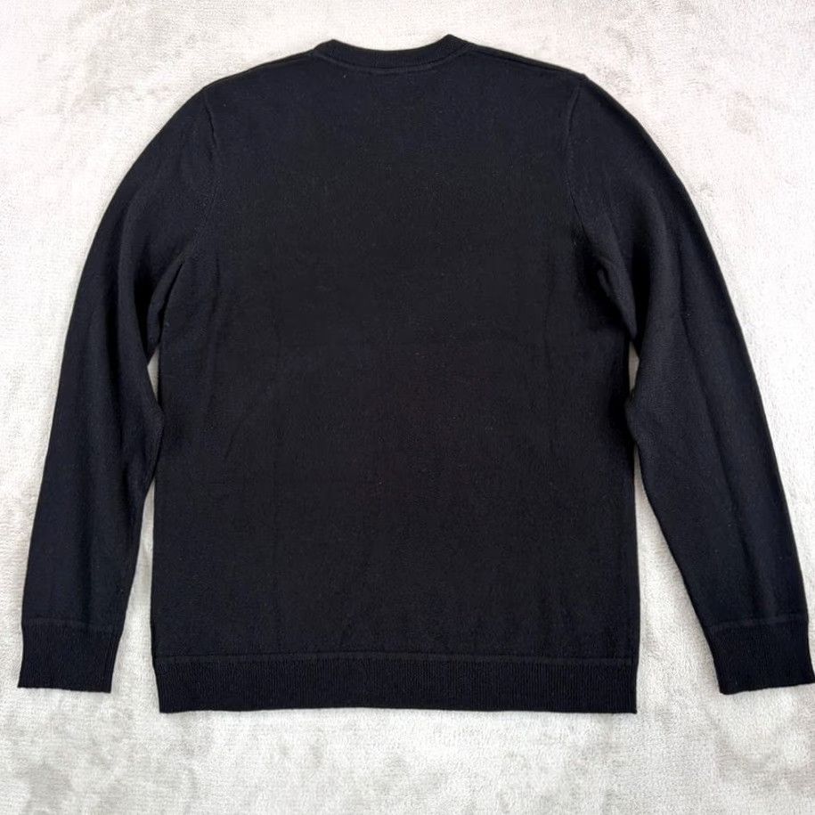 Theory Theory Haider 100% Cashmere Crew Neck Sweater Black Men M Pullover Knit, Regular Fit, Long Sleeve, Solid, Designer, Preppy, Casual, Dry Clean Only Size US M / EU 48-50 / 2 - 3 Thumbnail