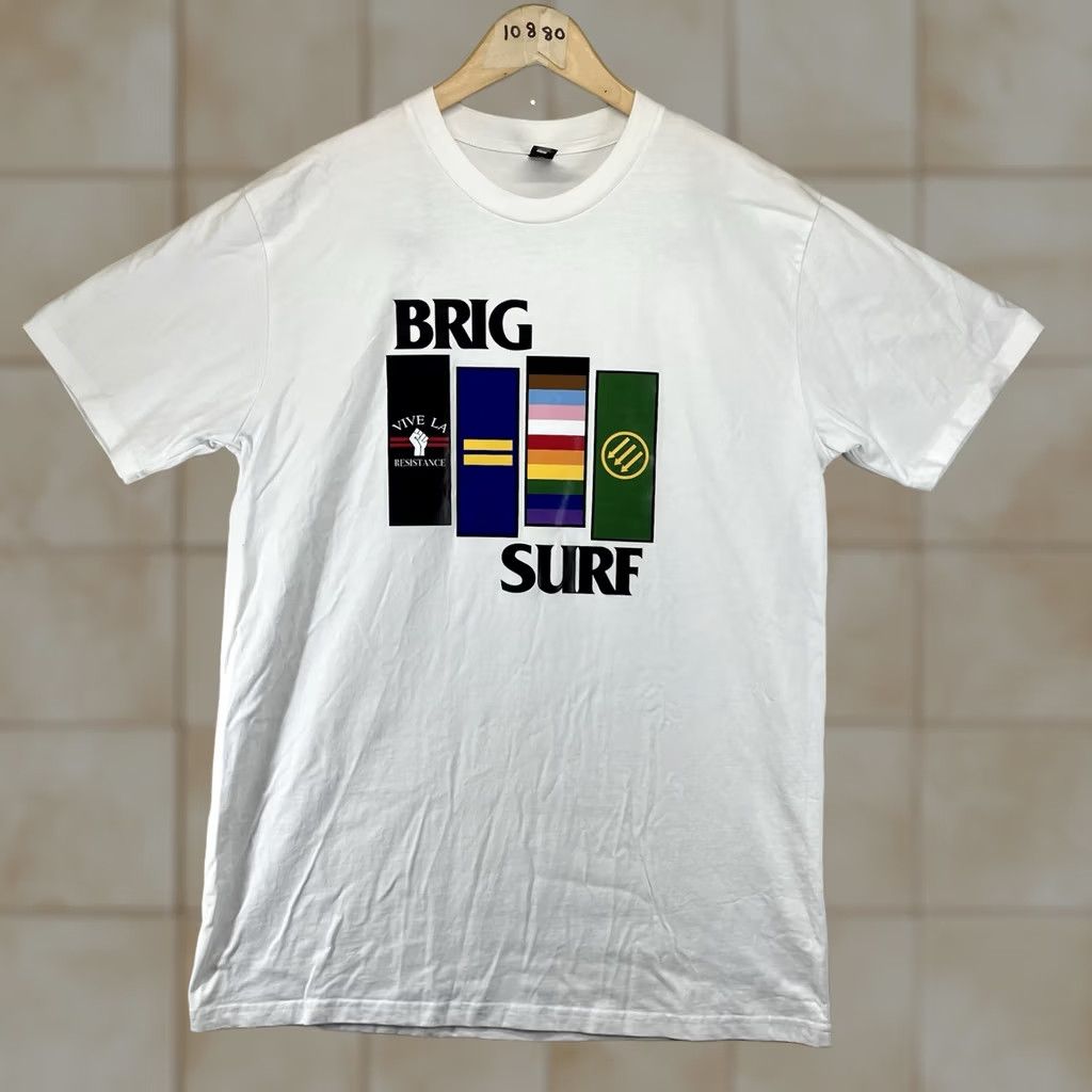 Vintage BRIG T-Shirt Mens Large BLACK FLAG Resistance Equality PRIDE Iron Size US L / EU 52-54 / 3 - 1 Thumbnail