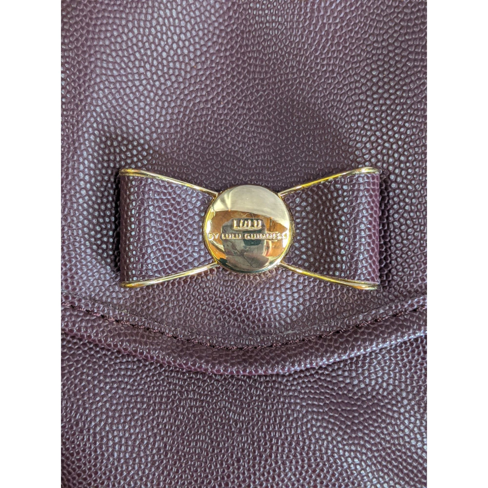 Other Lulu By Lulu Guinness Purple Tote Bag With Bow Detail Polka Size ONE SIZE - 7 Thumbnail