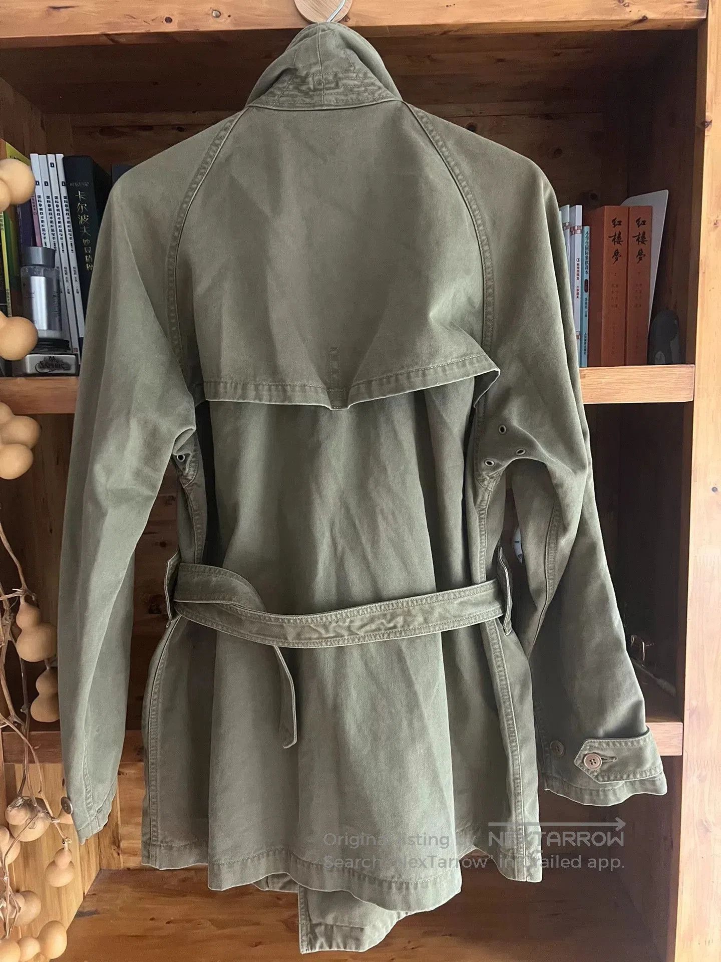 COLIMBO long military canvas jacket by colimbo. Size US M / EU 48-50 / 2 - 4 Thumbnail