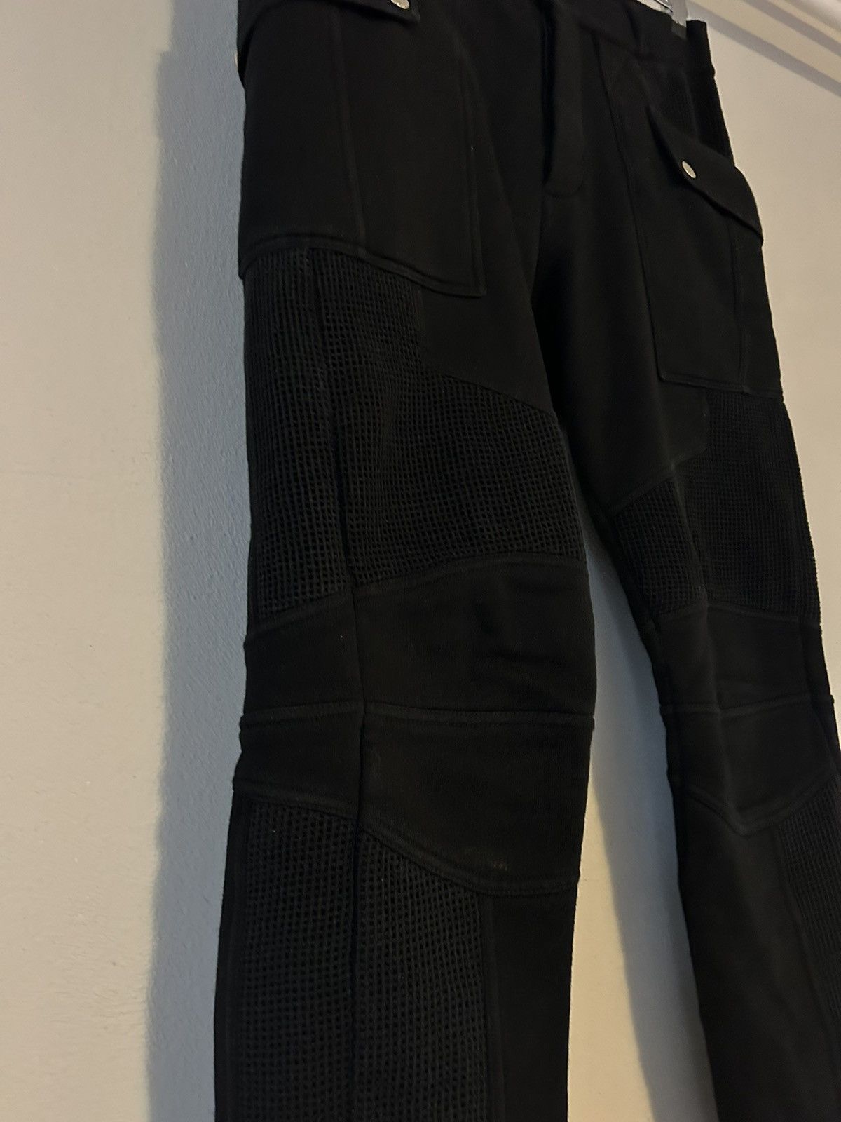 Balmain Navy Biker Sweat Pants Size US 32 / EU 48 - 3 Thumbnail