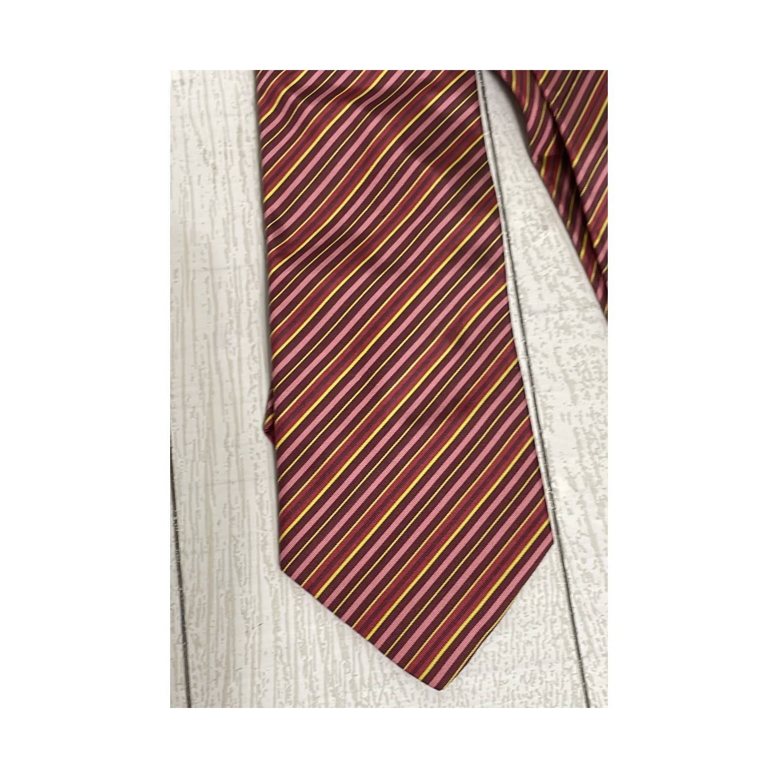 Other Men’s J.Crew Silk Blend Striped Tie Size 28 - 6 Thumbnail
