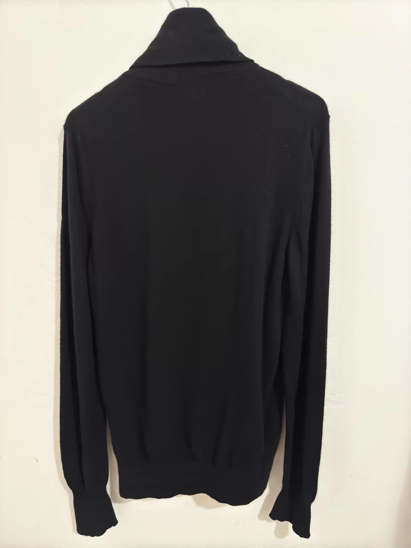 Saint Laurent Paris SLP 17FW Black Turtleneck Cashmere Skinny Sweater XS Size US XS / EU 42 / 0 - 2 Thumbnail