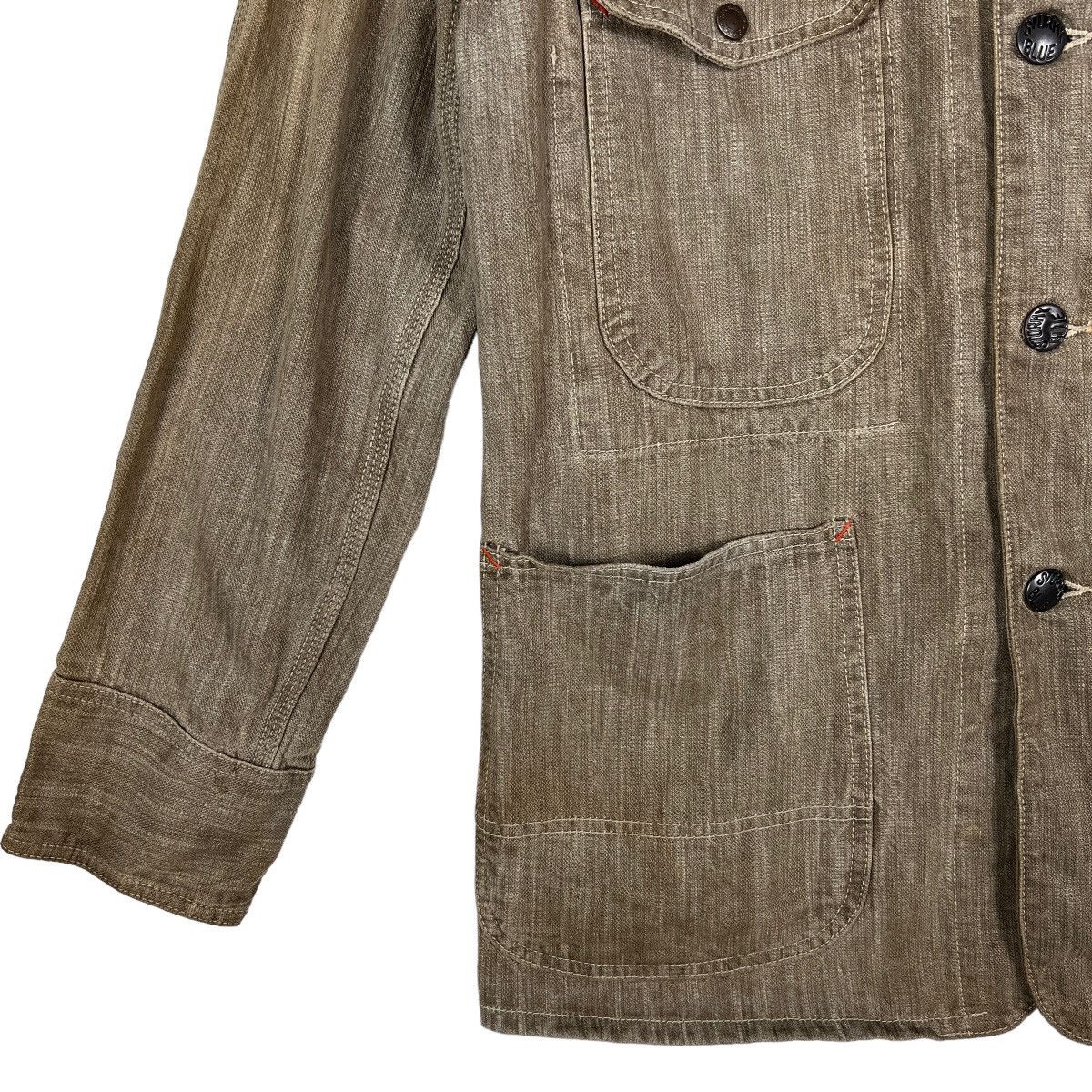 Kapital 🔥 STORMY BLUE by PHERROWS CHORE JACKET MADE IN JAPAN Size US M / EU 48-50 / 2 - 5 Thumbnail