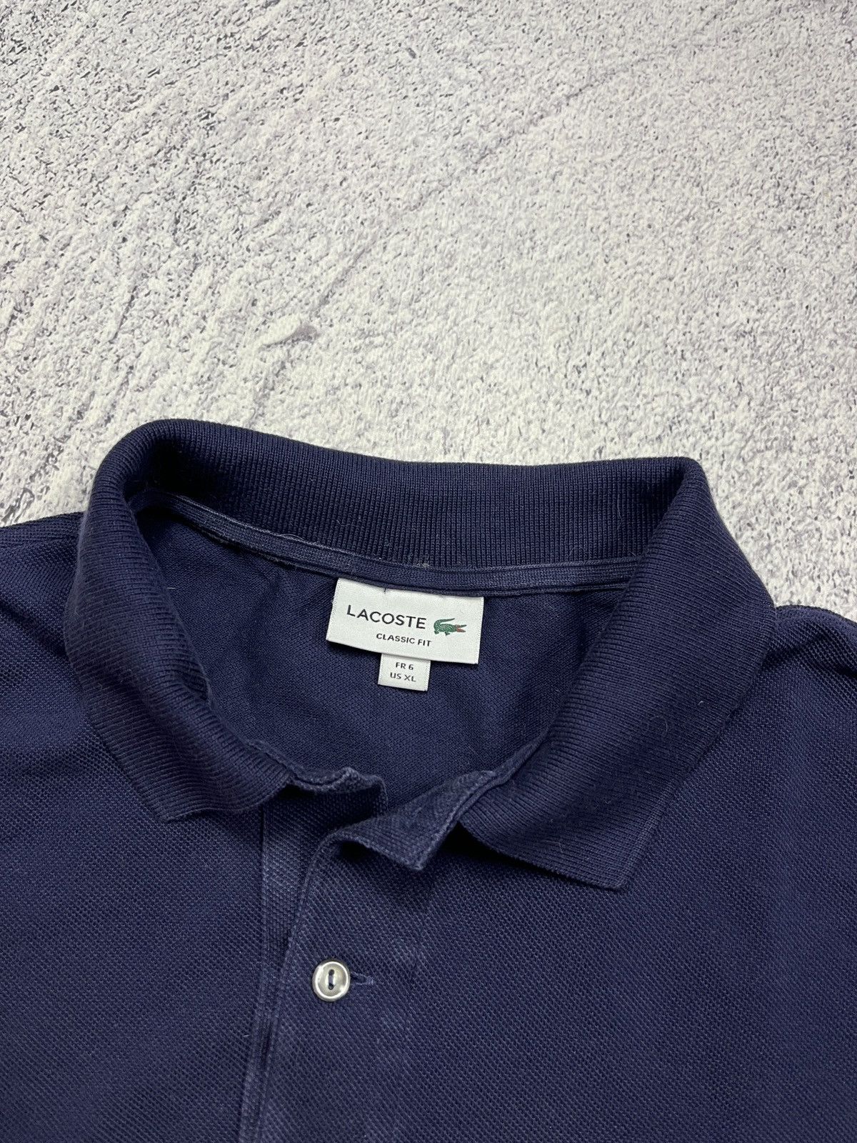 Lacoste × Vintage Lacoste Y2k Longsleeve Rugby Polo Shirt Chief Keef Size US XL / EU 56 / 4 - 7 Thumbnail