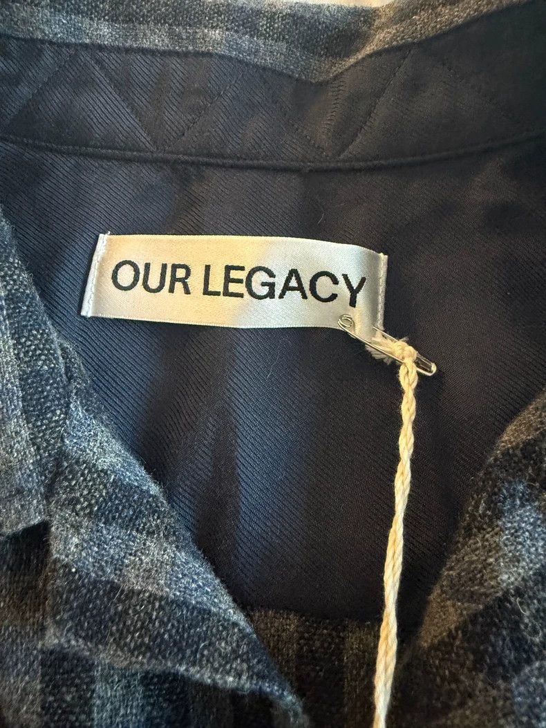 Our Legacy Our Legacy size48 A wool cardigan shirt Size US M / EU 48-50 / 2 - 4 Thumbnail