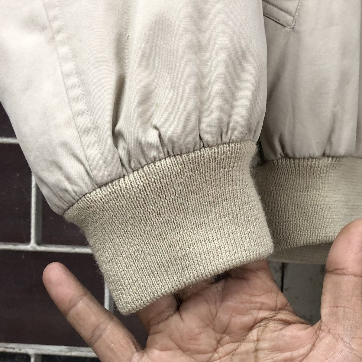 Burberry VTG Burberrys Embroidery Logo Lined Novacheck Bomber Jacket Size US M / EU 48-50 / 2 - 8 Thumbnail