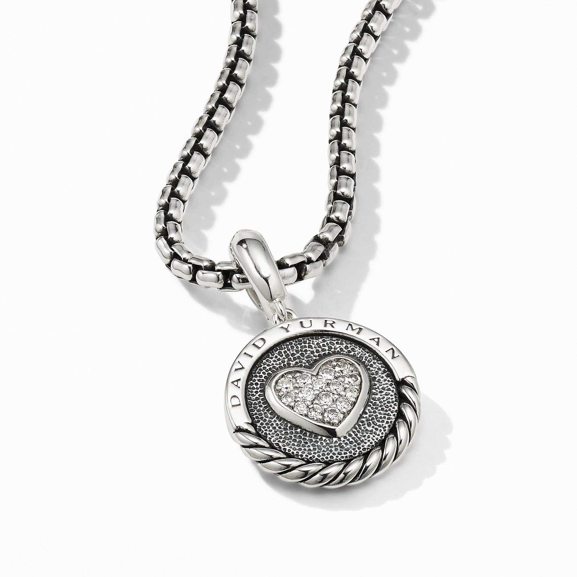 David Yurman o1w1db10325 Size:OS/ Diamonds & 25.7mm in Silver Size ONE SIZE - 3 Thumbnail