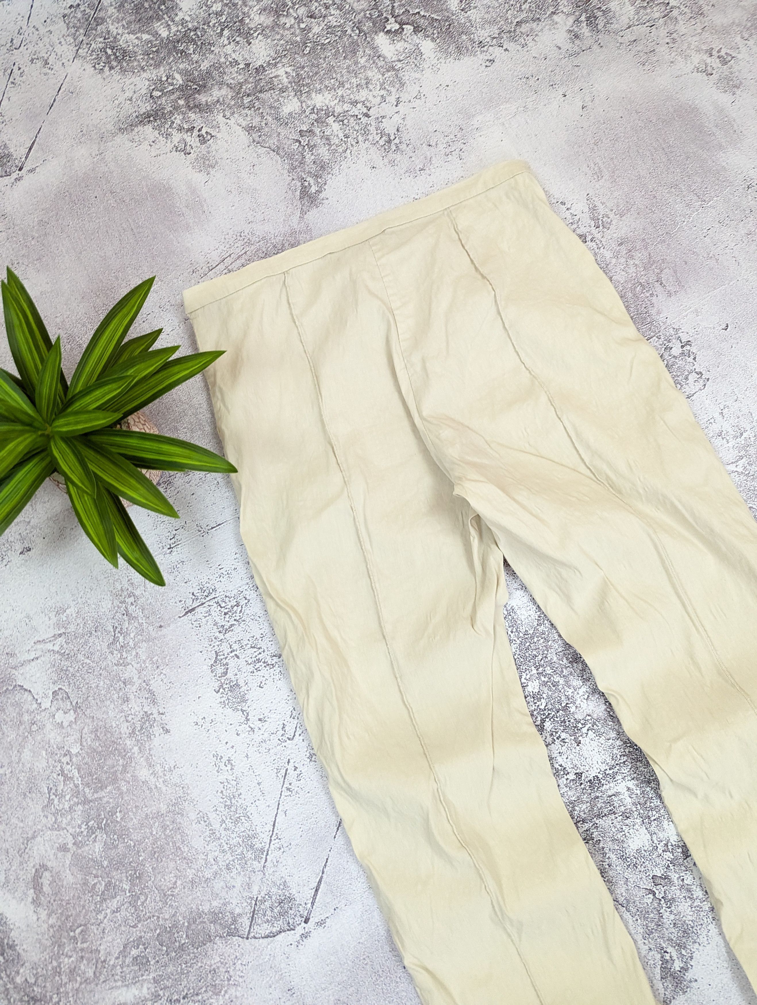 Annette Gortz Annette Gortz Minimal Linen Blend Pants 42 Size 31" - 16 Thumbnail