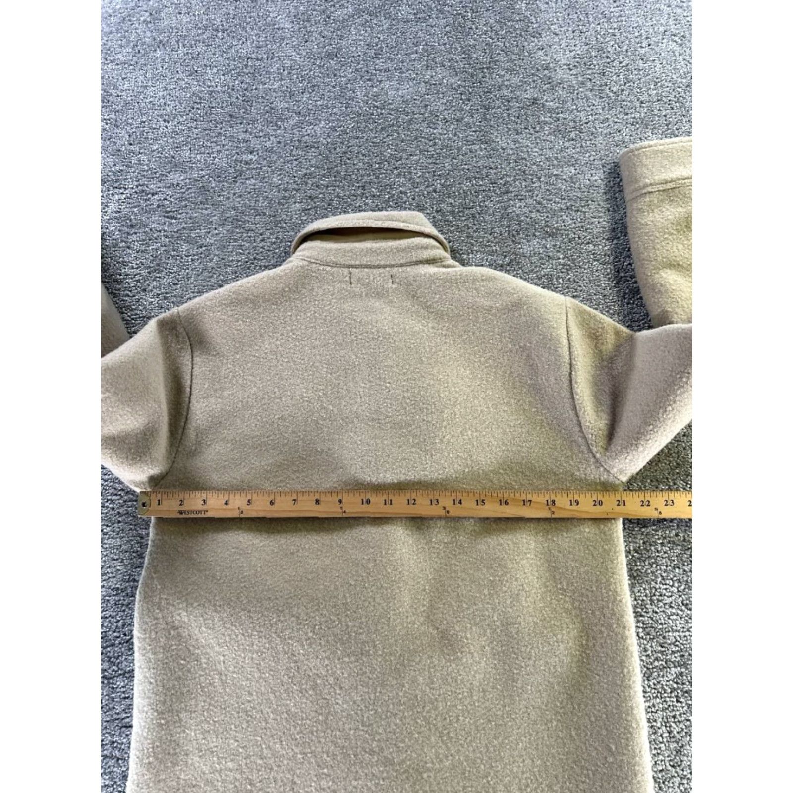 J.Crew J.Crew Jacket Womens Small Beige Fleece Size S / US 4 / IT 40 - 5 Thumbnail