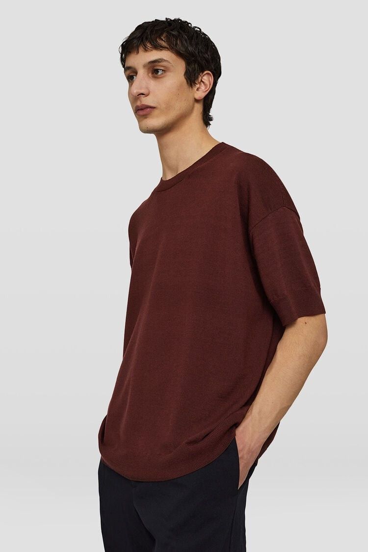 Jil Sander o1w1db10925 CN SS T-Shirt in Brown Size US S / EU 44-46 / 1 - 2 Thumbnail