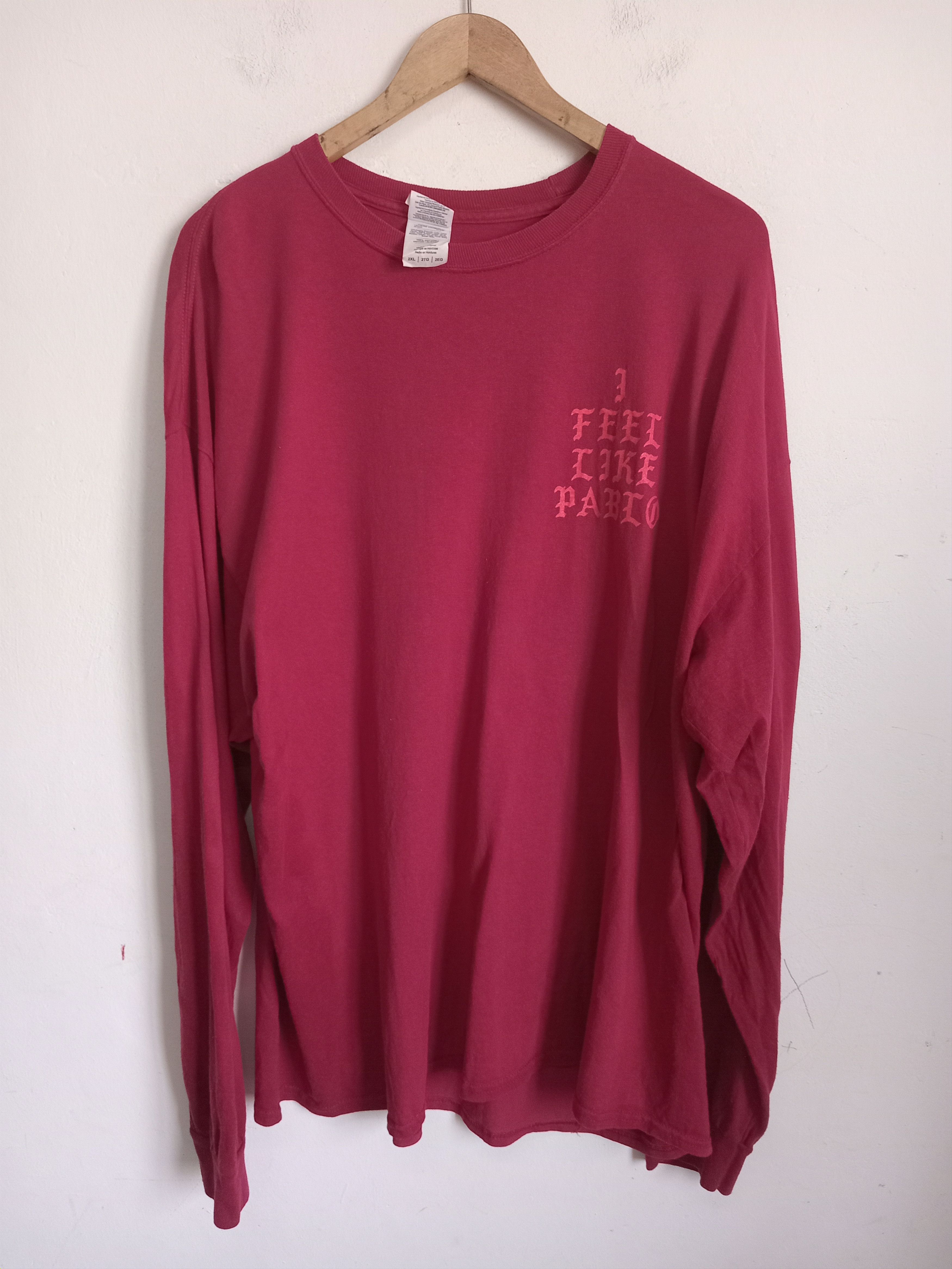 Hypebeast × Kanye West × Rap Tees Iconic Kanye West I I Feel Like Pablo Size US XXL / EU 58 / 5 - 2 Thumbnail