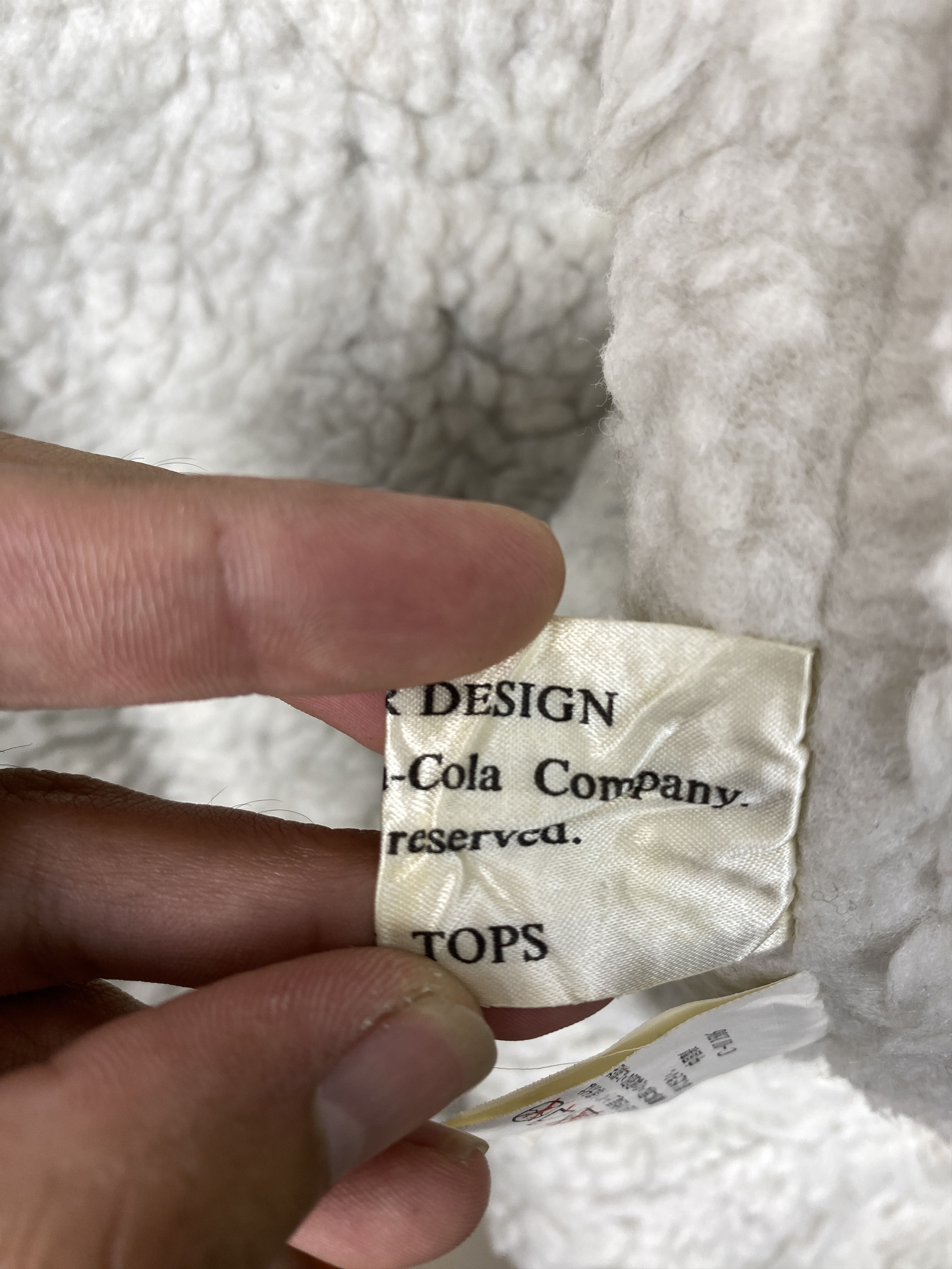 Coca Cola Vintage Coco Cola Hoodie Sherpa Lining Long Jacket J2097 Size US S / EU 44-46 / 1 - 9 Thumbnail