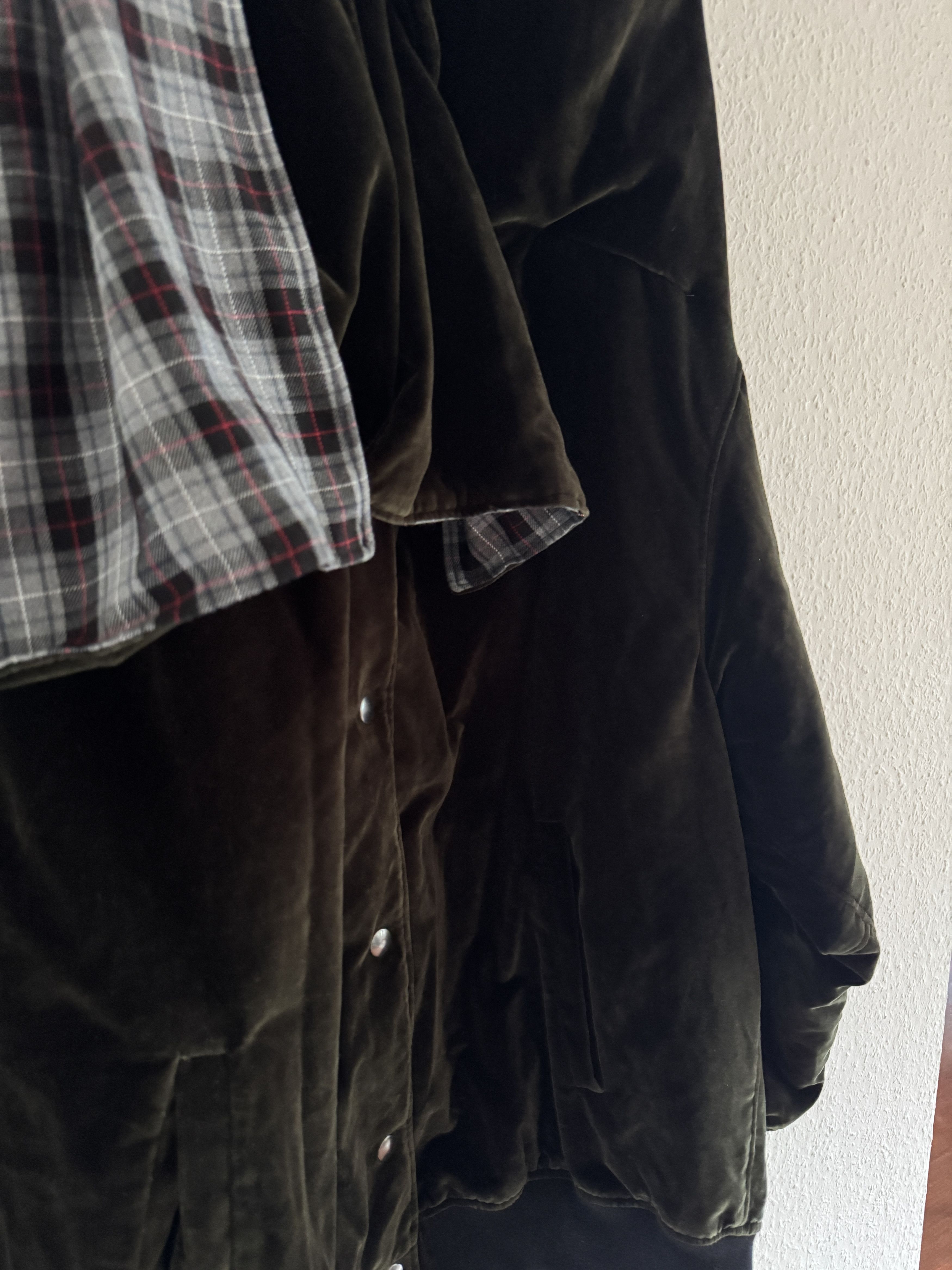 Y/Project Green Velvet Bomber with Scarf Attachment (Sample) Size US XL / EU 56 / 4 - 4 Thumbnail