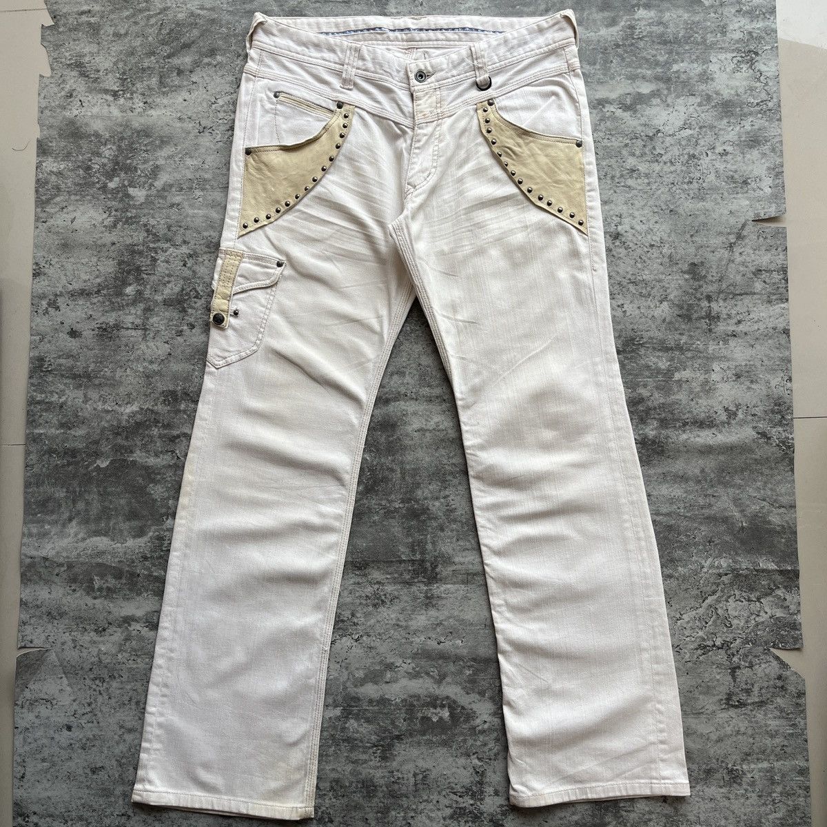 Japanese Brand 2000’s Nicole Club For Men NCFM Jeans Size US 34 / EU 50 - 1 Thumbnail