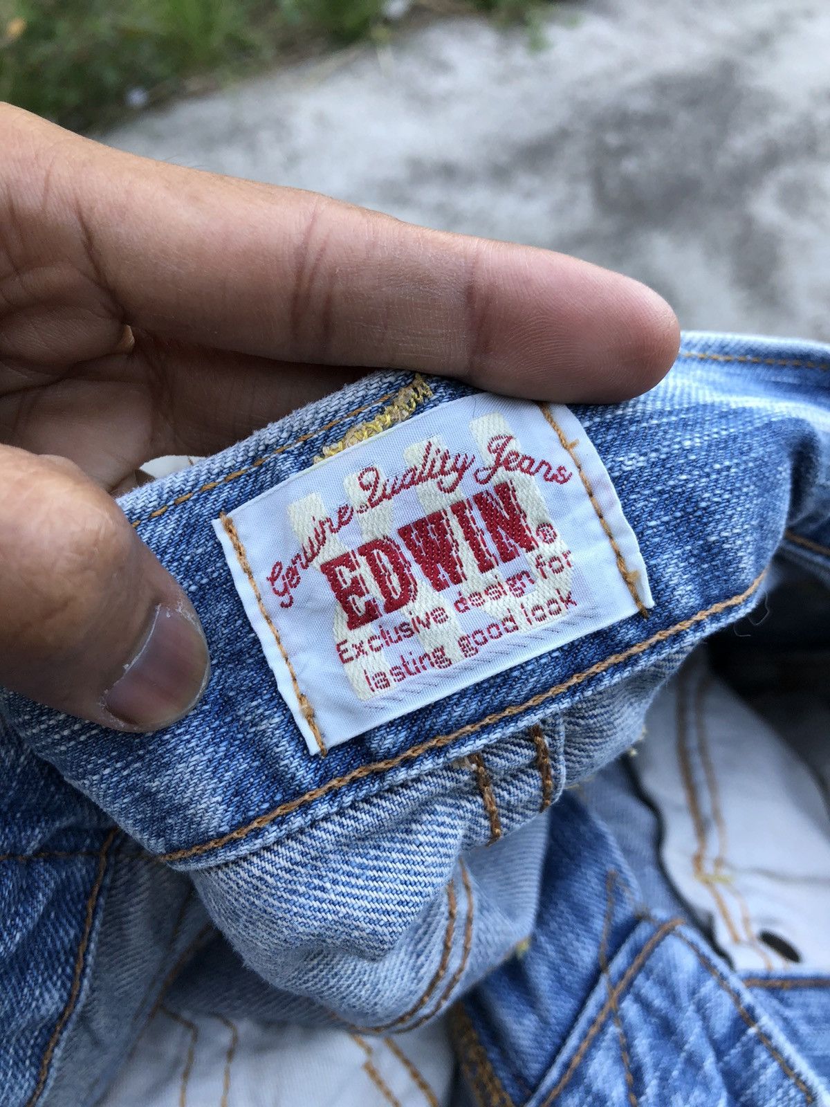 Edwin EDWIN PATCHES DISTRESSED DENIM Size US 32 / EU 48 - 5 Thumbnail