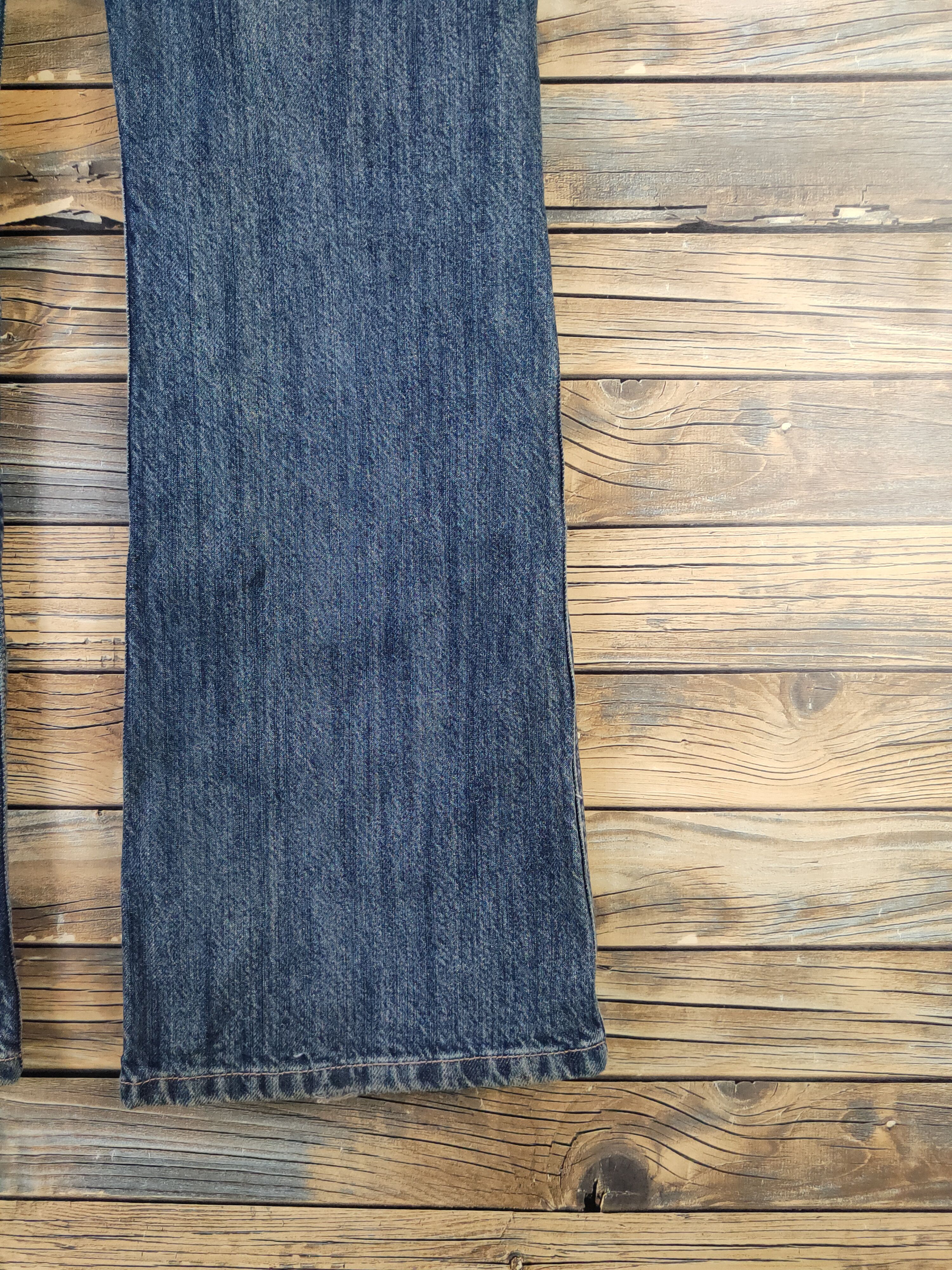 Japanese Brand DL Japan vintage Blue Distressed Ripped denim Jeans #191 Size US 28 / EU 44 - 11 Thumbnail