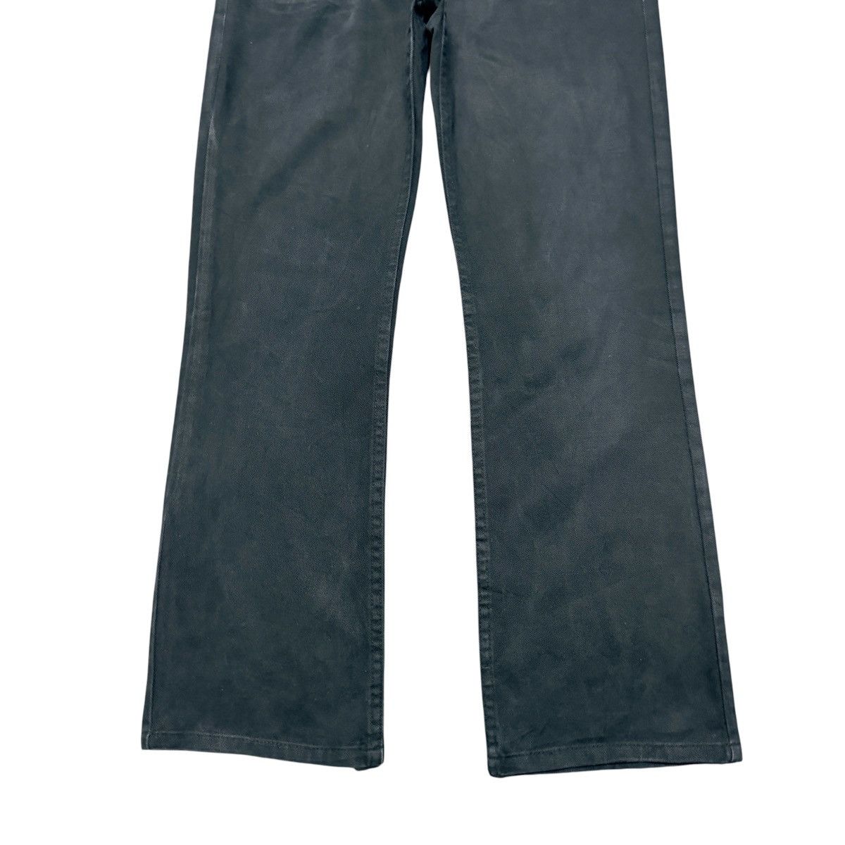 Levi's Vintage Levis 517 Black Denim Flare Jeans Hedi Slimane Size US 32 / EU 48 - 4 Thumbnail