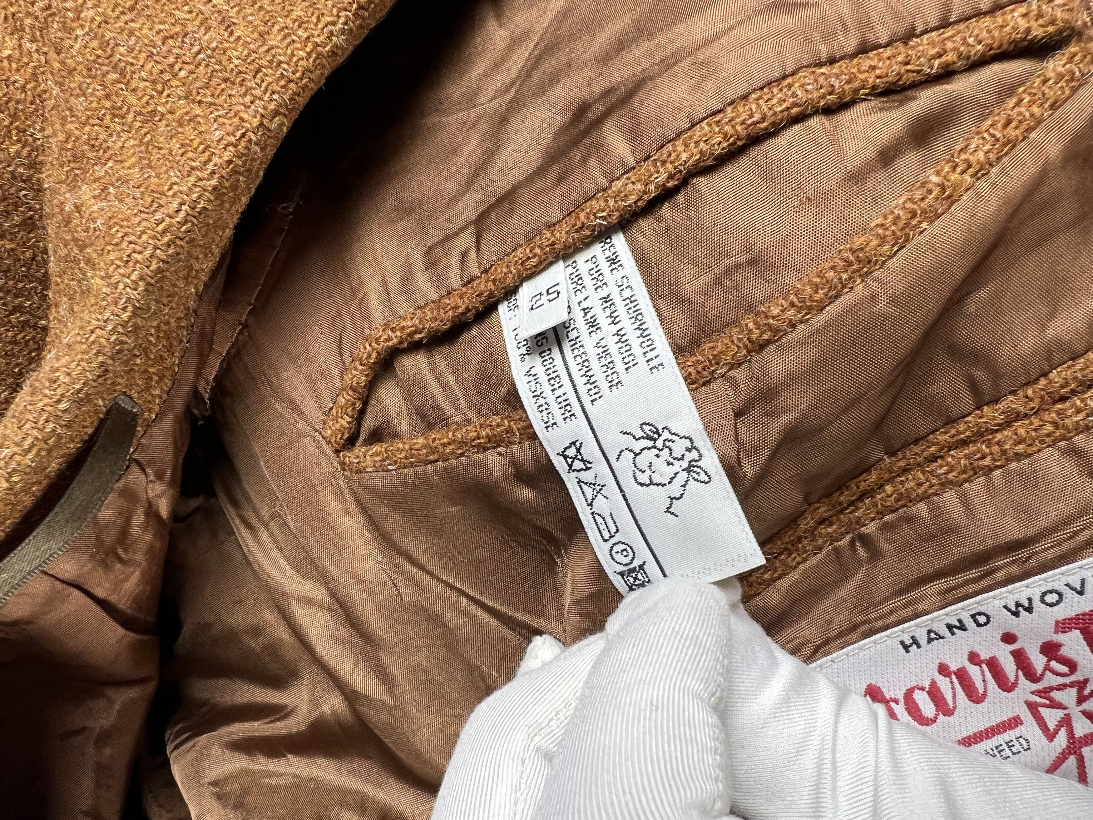 Harris Tweed × Vintage Vintage Harris Tweed Wool Blazer L Size 50R - 5 Thumbnail