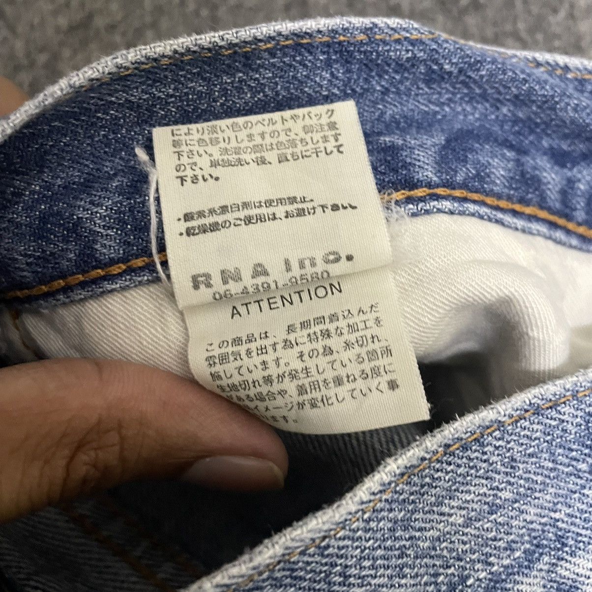 Hysteric Glamour × If Six Was Nine × Japanese Brand Vintage RNA Selvedge Paint Splattered Distressed Jeans Size US 31 - 8 Thumbnail