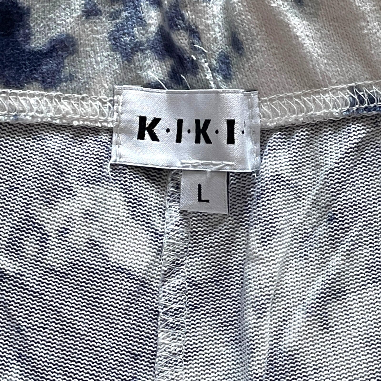 Other NWT Kikit Blue Tie Dye Lounge Pants Women’s LARGE Drawstring Size 36" / US 14 / IT 50 - 5 Thumbnail