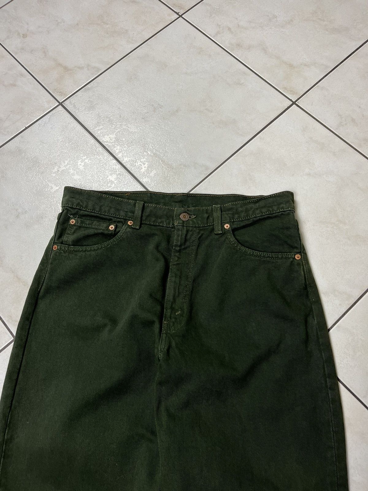 Levi's × Vintage Vintage Levi’s 555 relaxed fit baggy denim jeans y2k pants Size US 36 / EU 52 - 3 Thumbnail