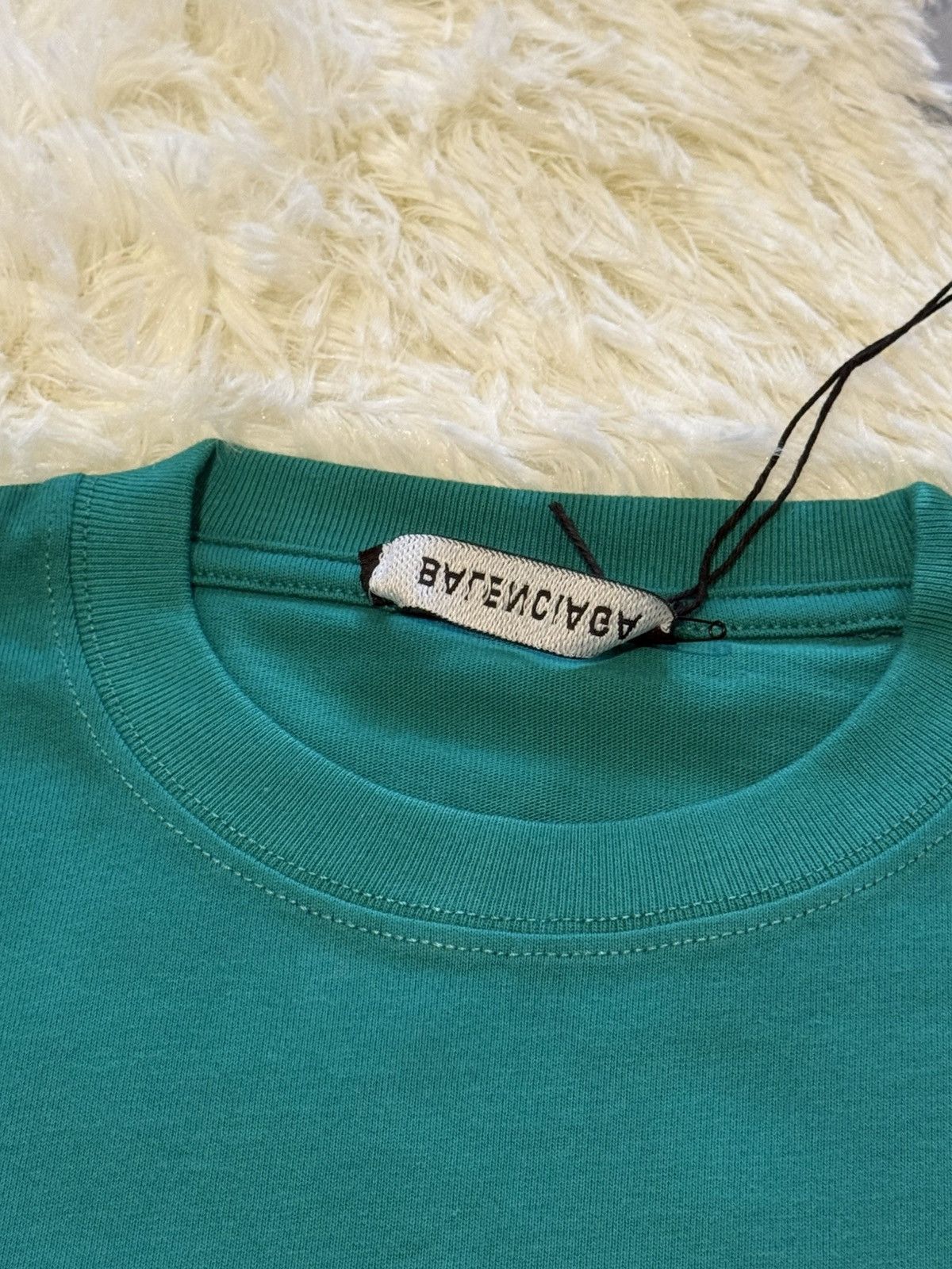 Balenciaga Balenciaga deep green t shirt Size US XXS / EU 40 - 5 Thumbnail