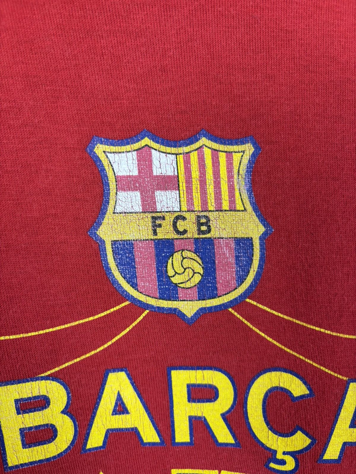 Nike Vintage Nike Barca Paris 2006 Ronaldinho #10 T-Shirt Red S Size US S / EU 44-46 / 1 - 3 Thumbnail