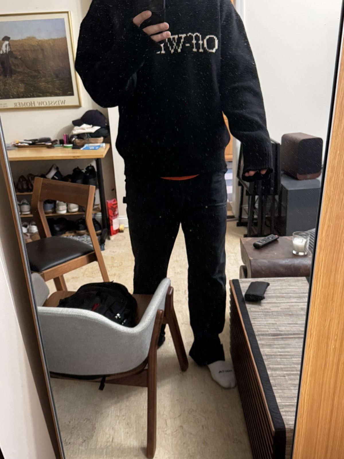 Off-White Off-White Sweater Oversized XL Size US XL / EU 56 / 4 - 15 Thumbnail