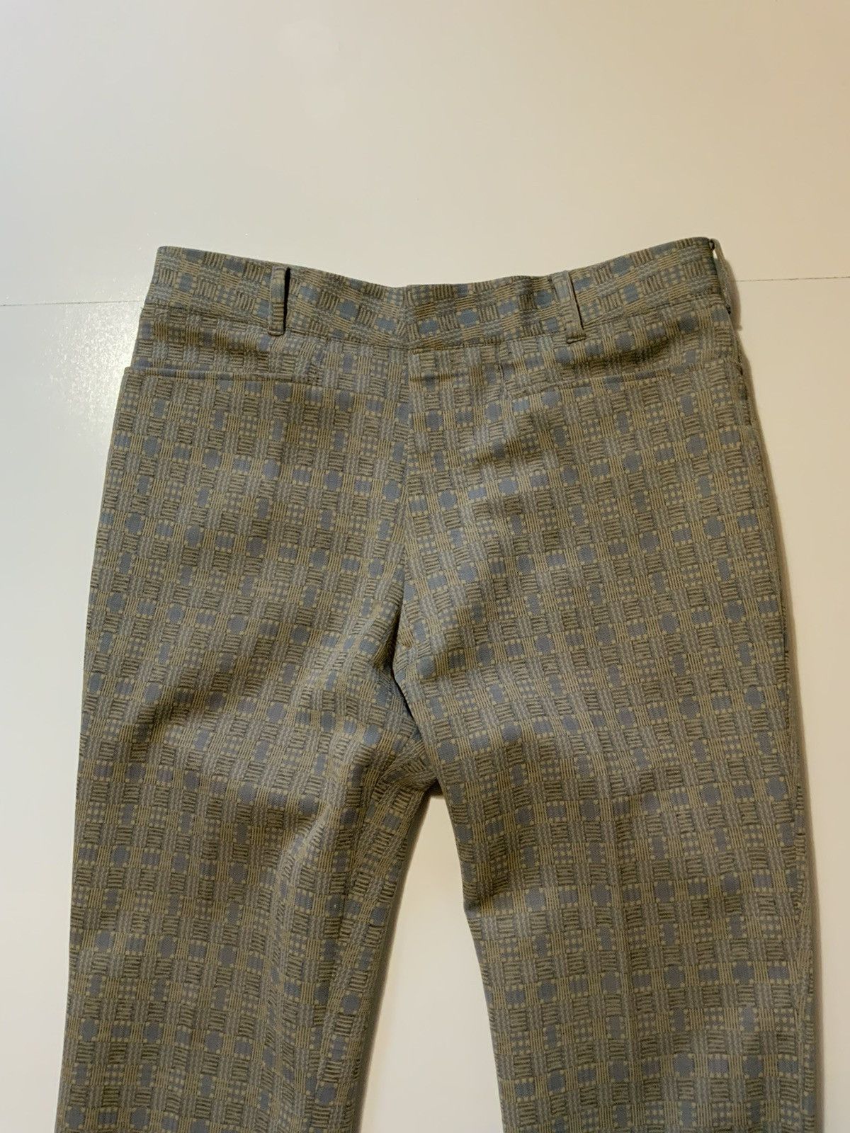 Vintage Vintage 60s 70s Polyester Mod Disco Flare Leisure Pants Size US 32 / EU 48 - 4 Thumbnail