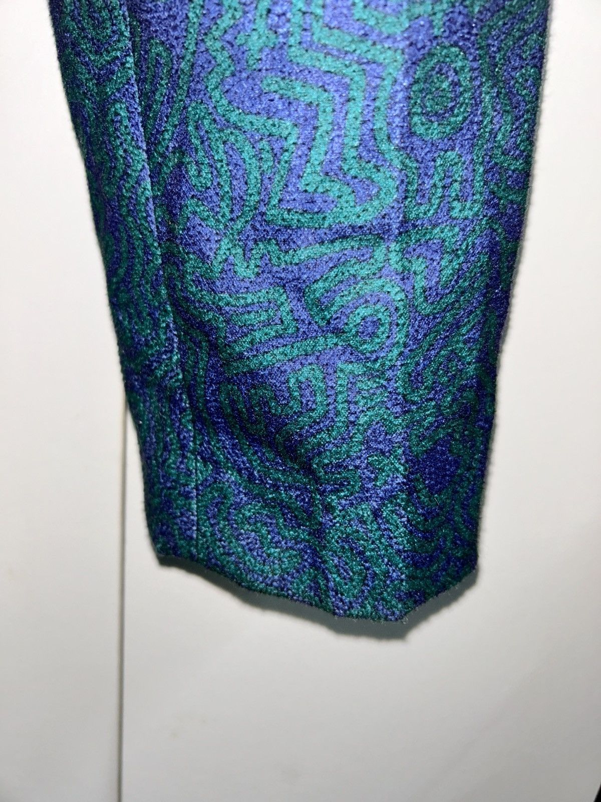 Keith Haring × Vintage Meets Sly Fullprint Wool Pants Size 26" / US 2 / IT 38 - 10 Thumbnail