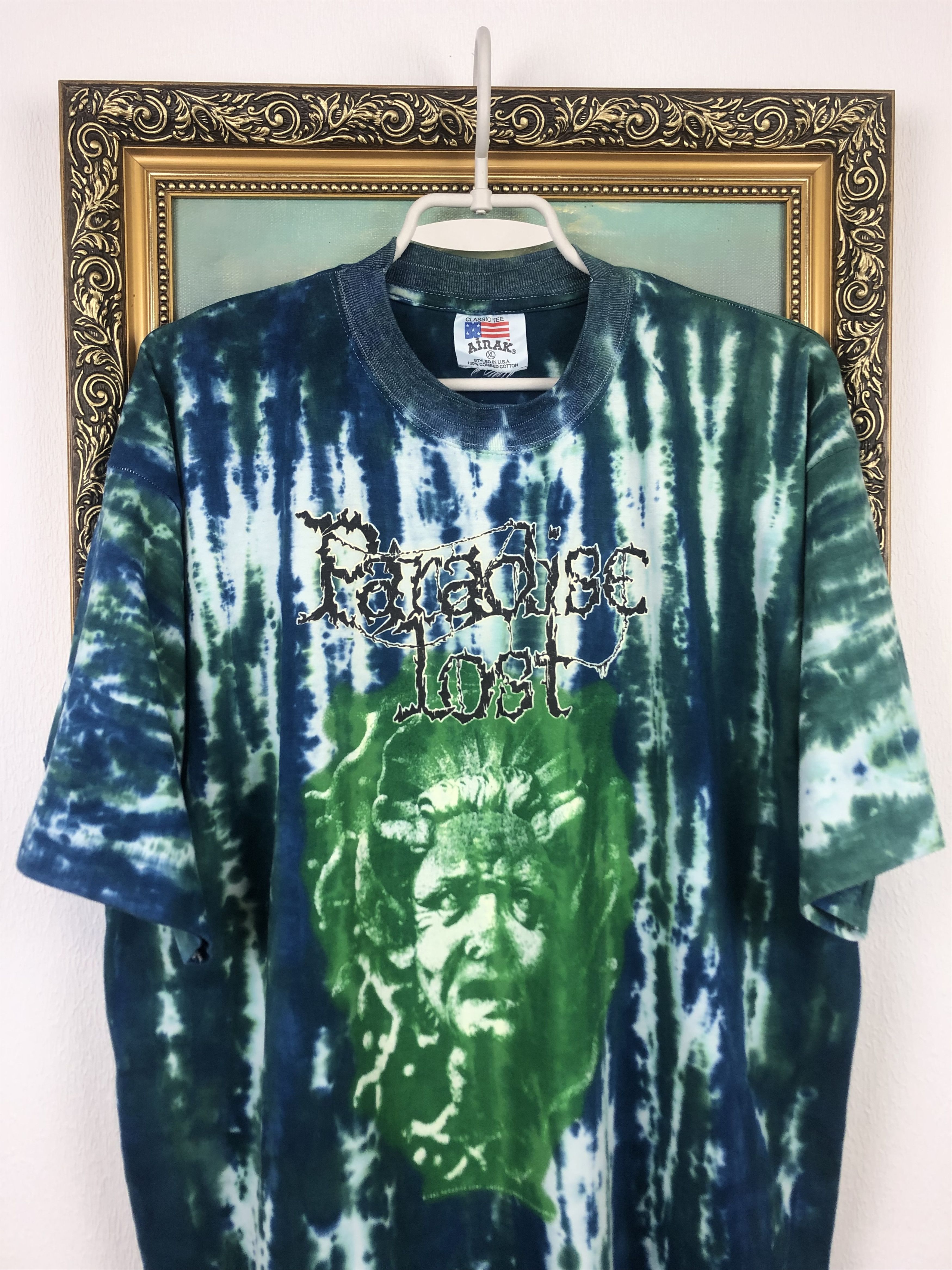 Band Tees Vintage 1992 Paradise Lost Band NO FORGIVNESS Tee Shirt Rare Size US XL / EU 56 / 4 - 2 Thumbnail