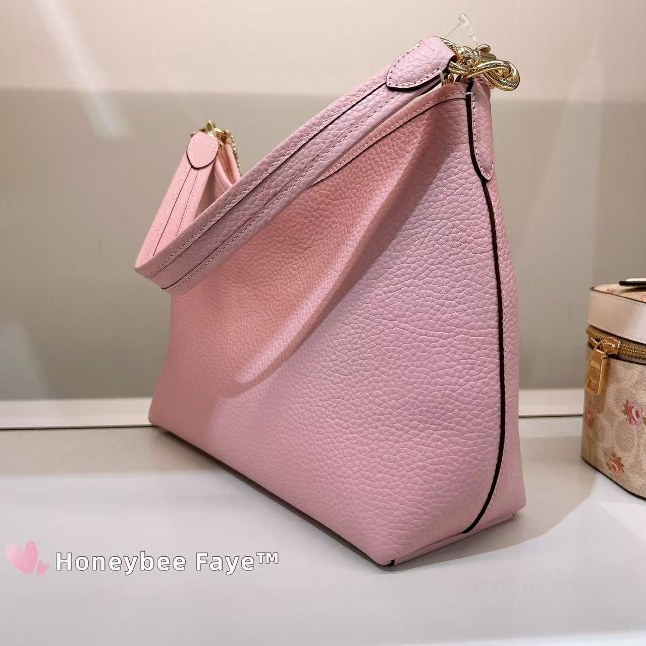 Coach Laurel Shoulder Bag CR148 Gold/Carnation Size ONE SIZE - 8 Thumbnail