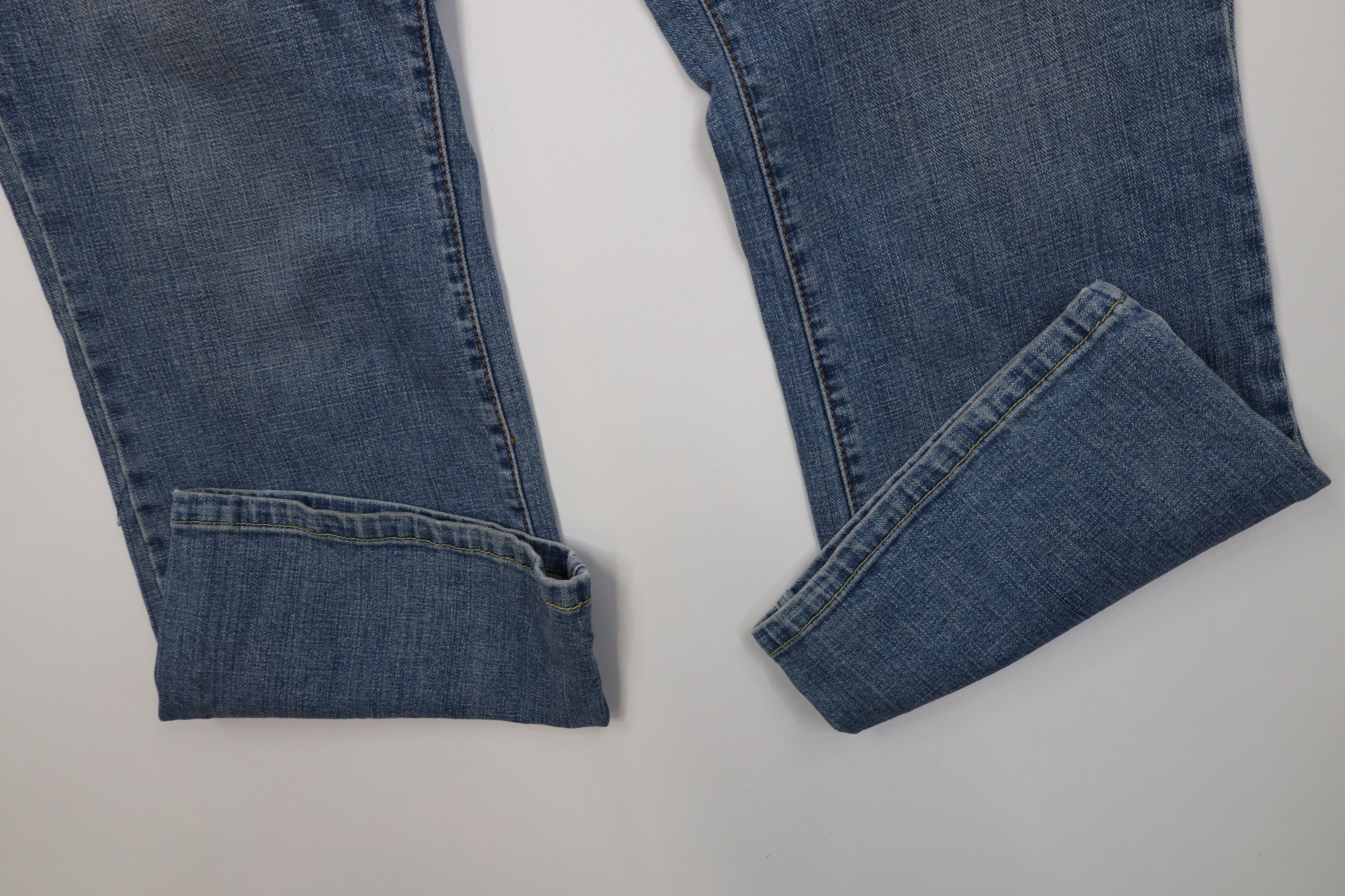 Levi's Vintage Y2K Levis 542 Low Rise Flared Denim Jeans Blue Size 42" / US 20 - 5 Thumbnail