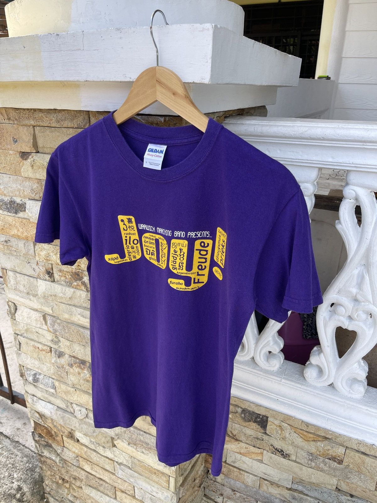 Band Tees Rare🔥Vintage Y2K JOY Warwick Marching Band T Shirt Size US S / EU 44-46 / 1 - 5 Thumbnail