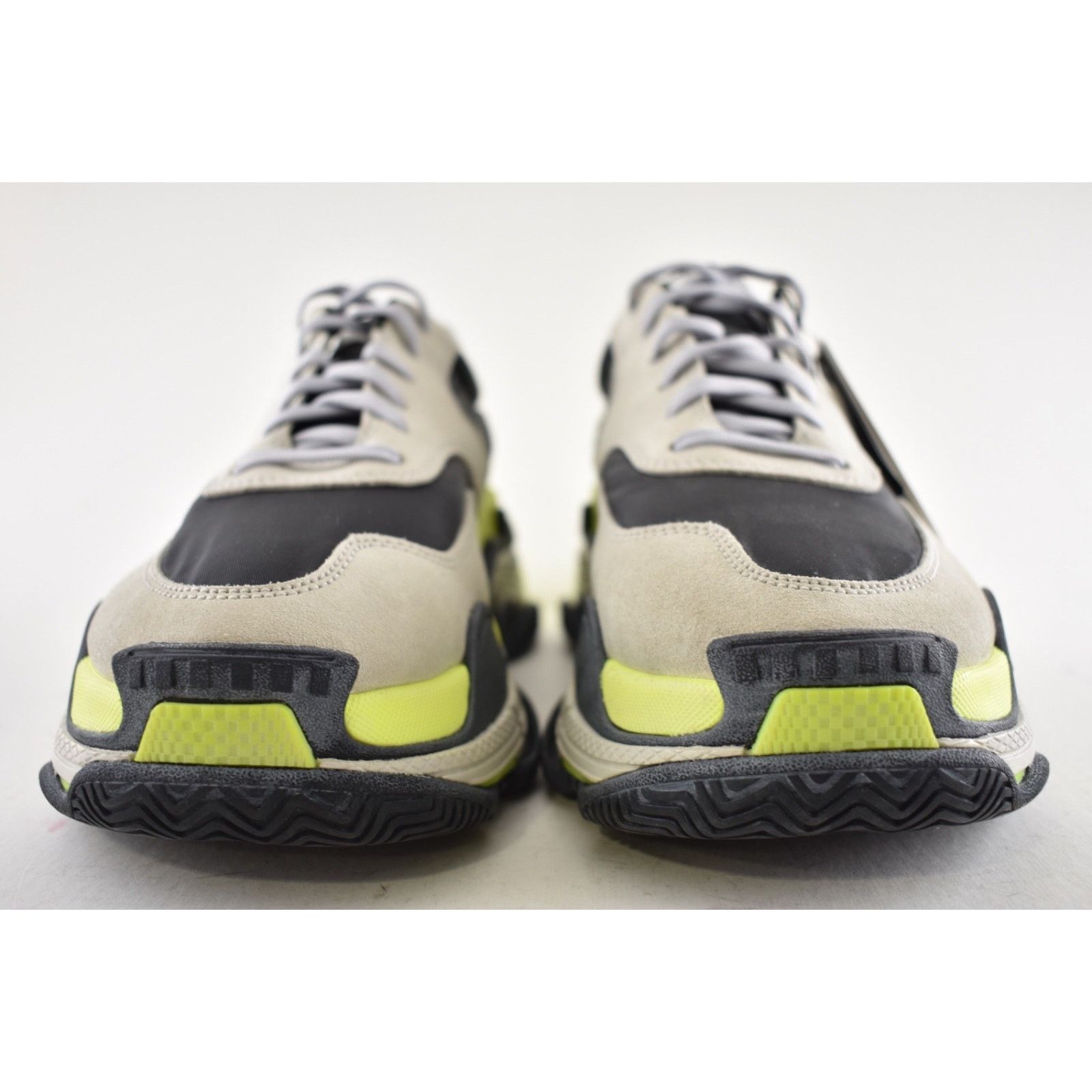 Balenciaga Balenciaga Triple S V2 Black Grey Jaune Sneaker 44 11 Size US 11 / EU 44 - 6 Thumbnail
