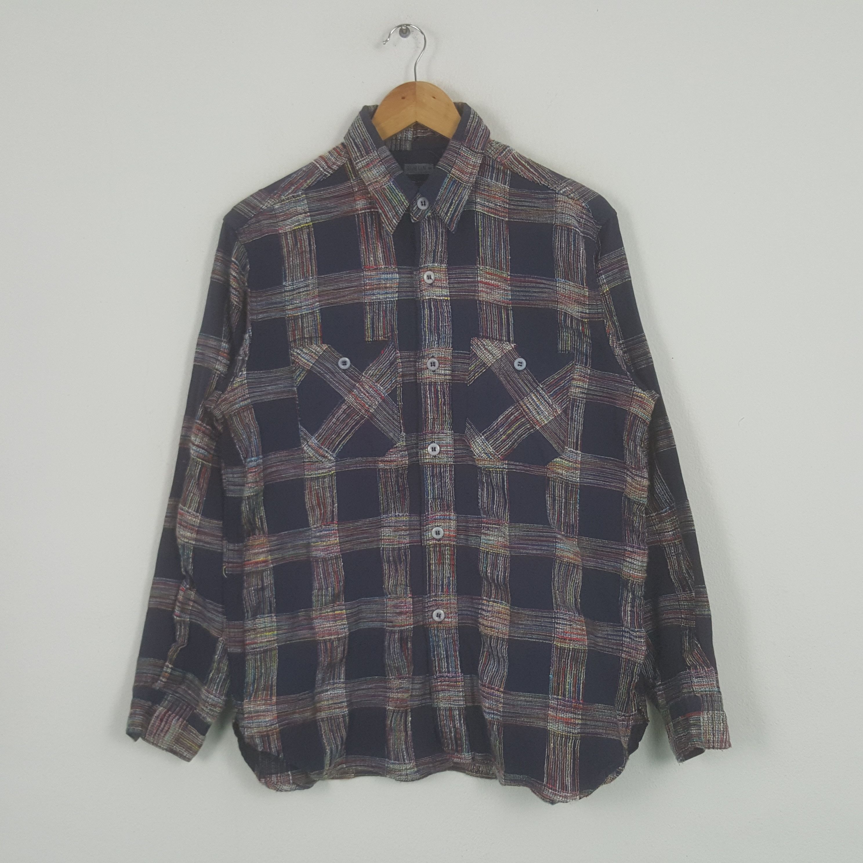 Vintage Sugar Cane Japanese Brand Shirt Button Up