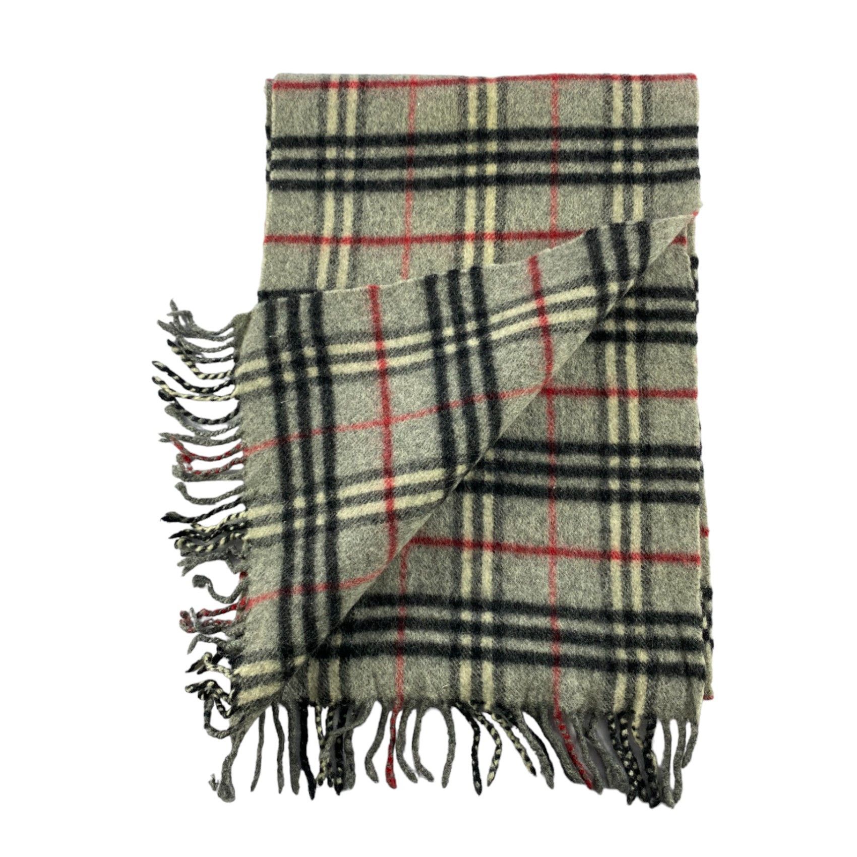 Burberry × Vintage Burberry Scarf / Muffler / Neckwear - WW1060 Size ONE SIZE - 4 Thumbnail