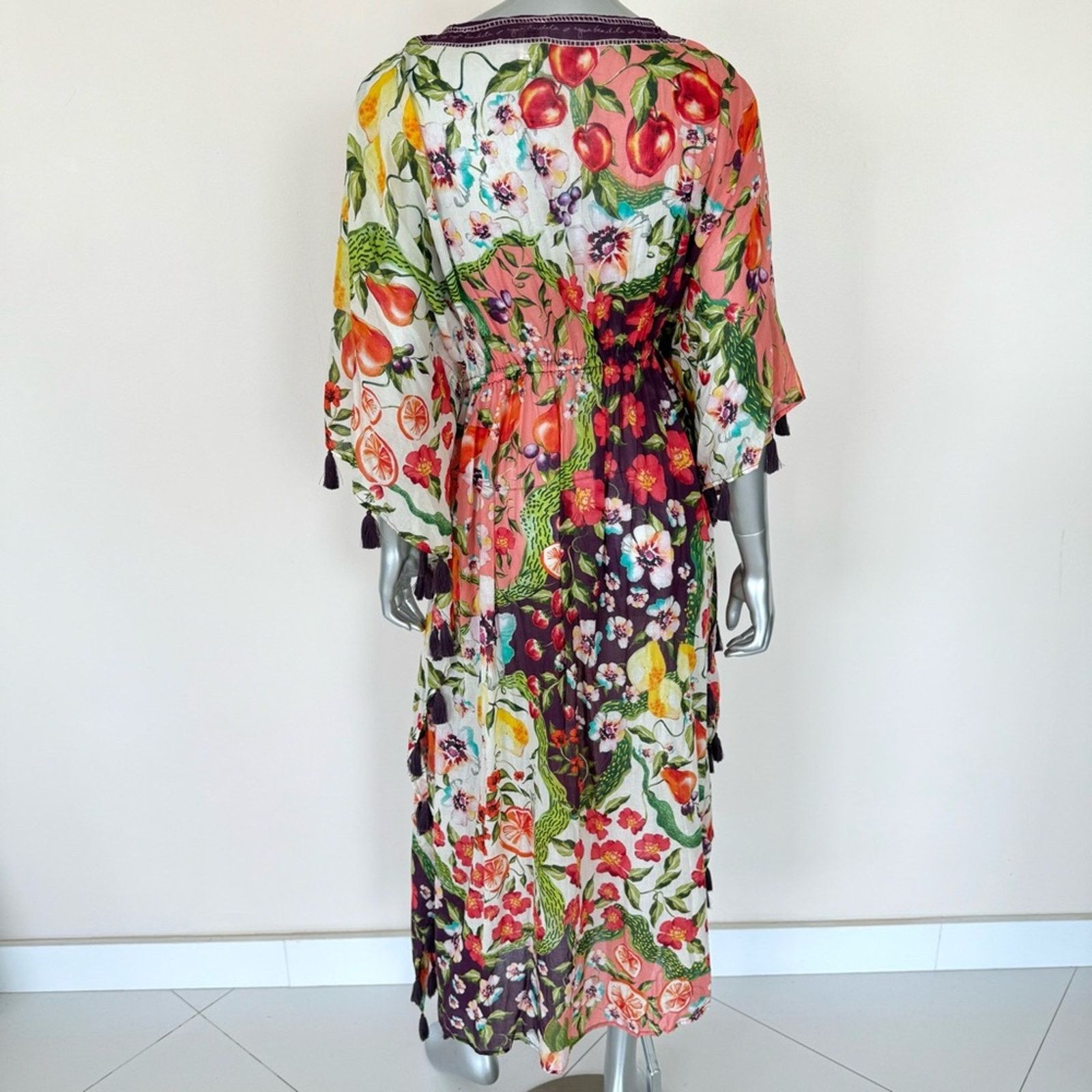 Other NEW!! Aqua Bendita Sammy caftan in multicolor one size 280$ Size ONE SIZE - 3 Thumbnail