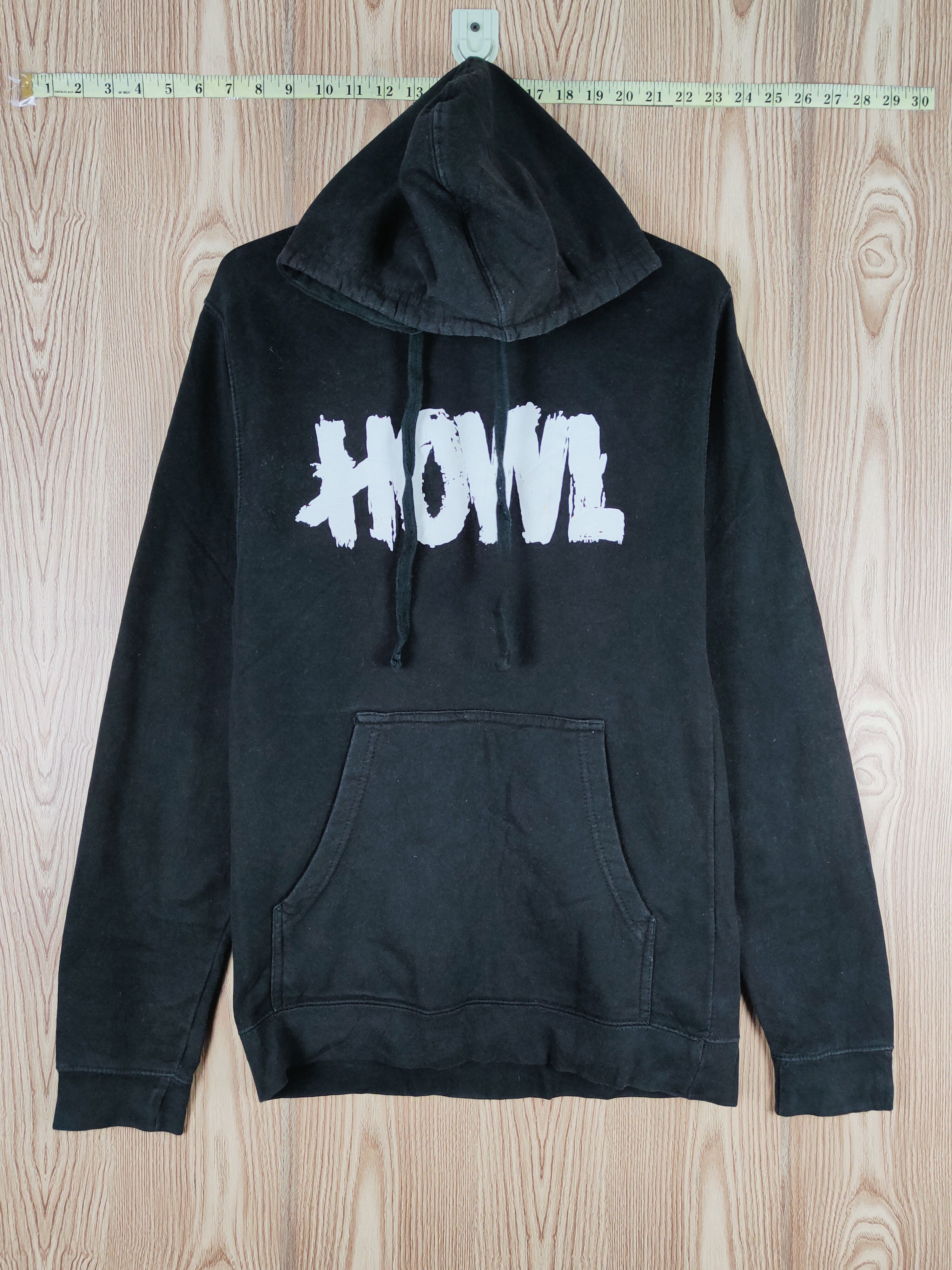 Japanese Brand × Vintage HOWL Black Vintage FADED Hoodie Sweatshirts Size US S / EU 44-46 / 1 - 1 Thumbnail