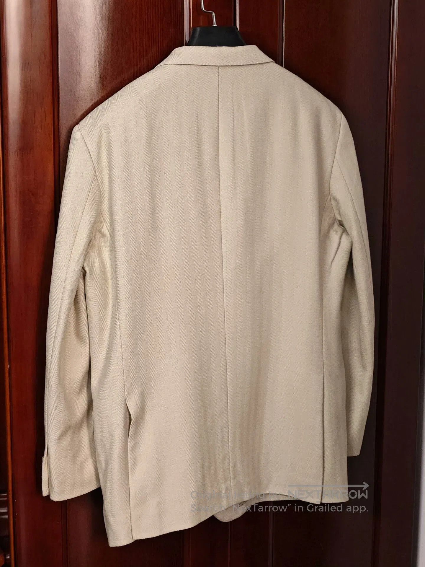 SCABAL Custom Beige Wool Blazer Suit. Size US L / EU 52-54 / 3 - 8 Thumbnail