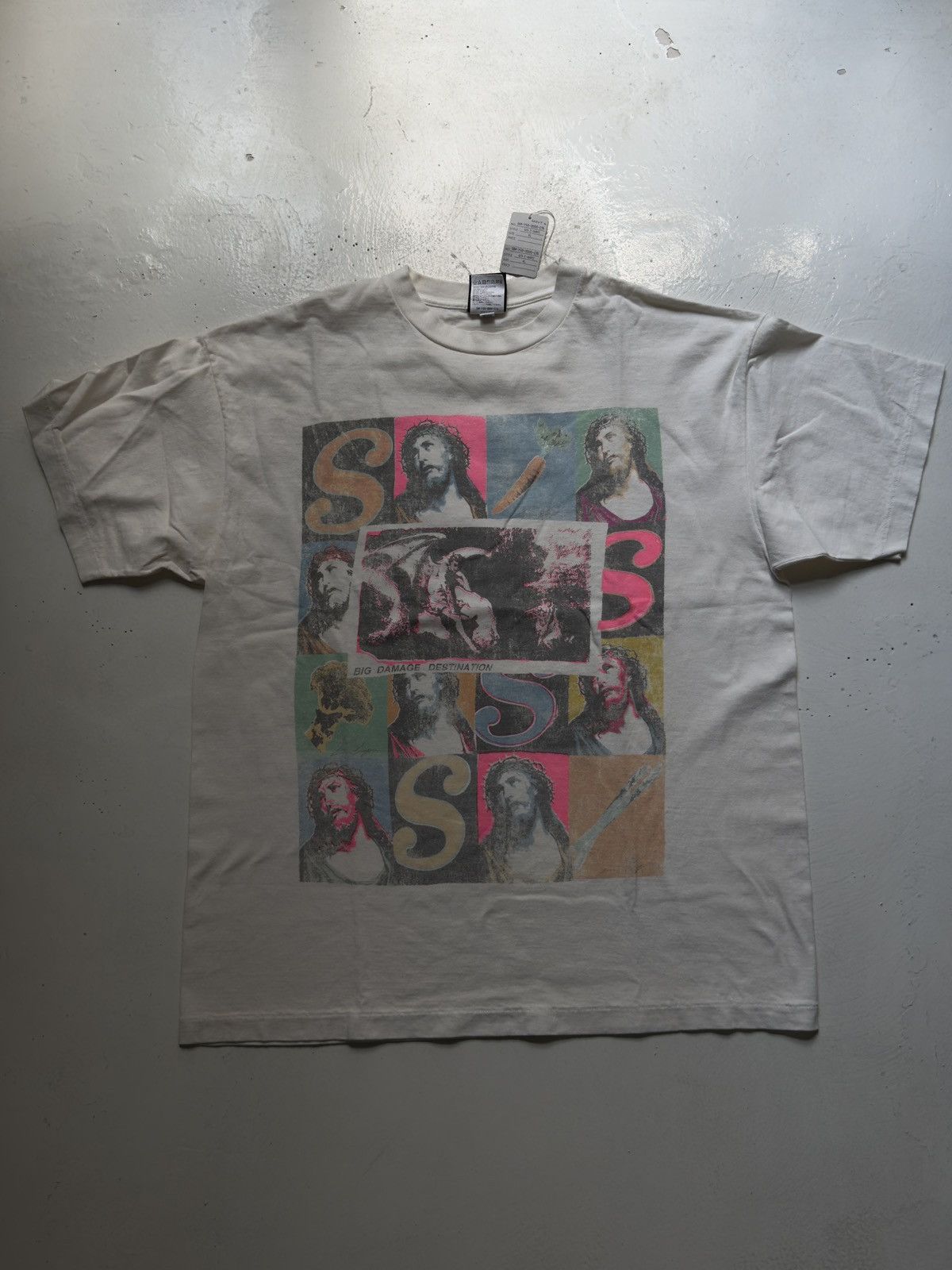Saint Michael Big damage destination tee Size US XL / EU 56 / 4 - 1 Thumbnail
