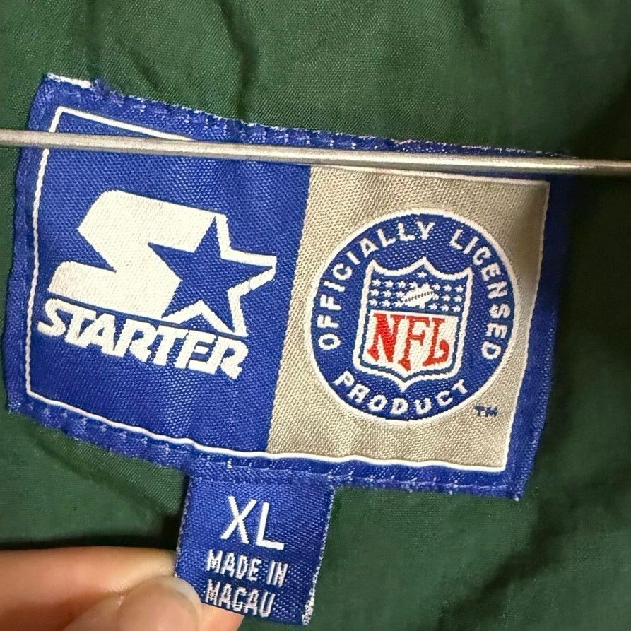 Starter Vintage Green Bay Packers Jacket Size US XL / EU 56 / 4 - 4 Thumbnail